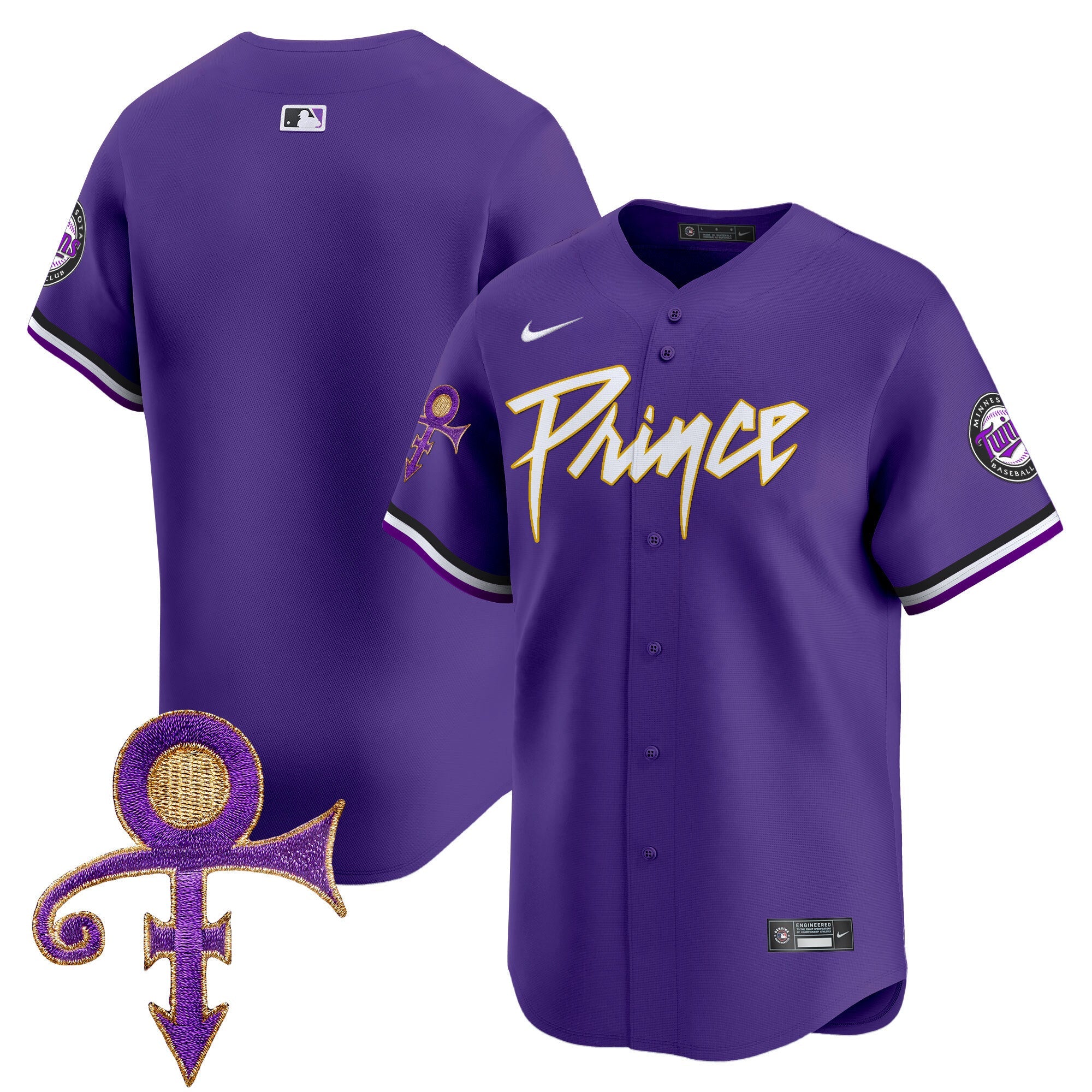 MIN Prince Patch Vapor Premier Limited Jersey V4 - All Stitched