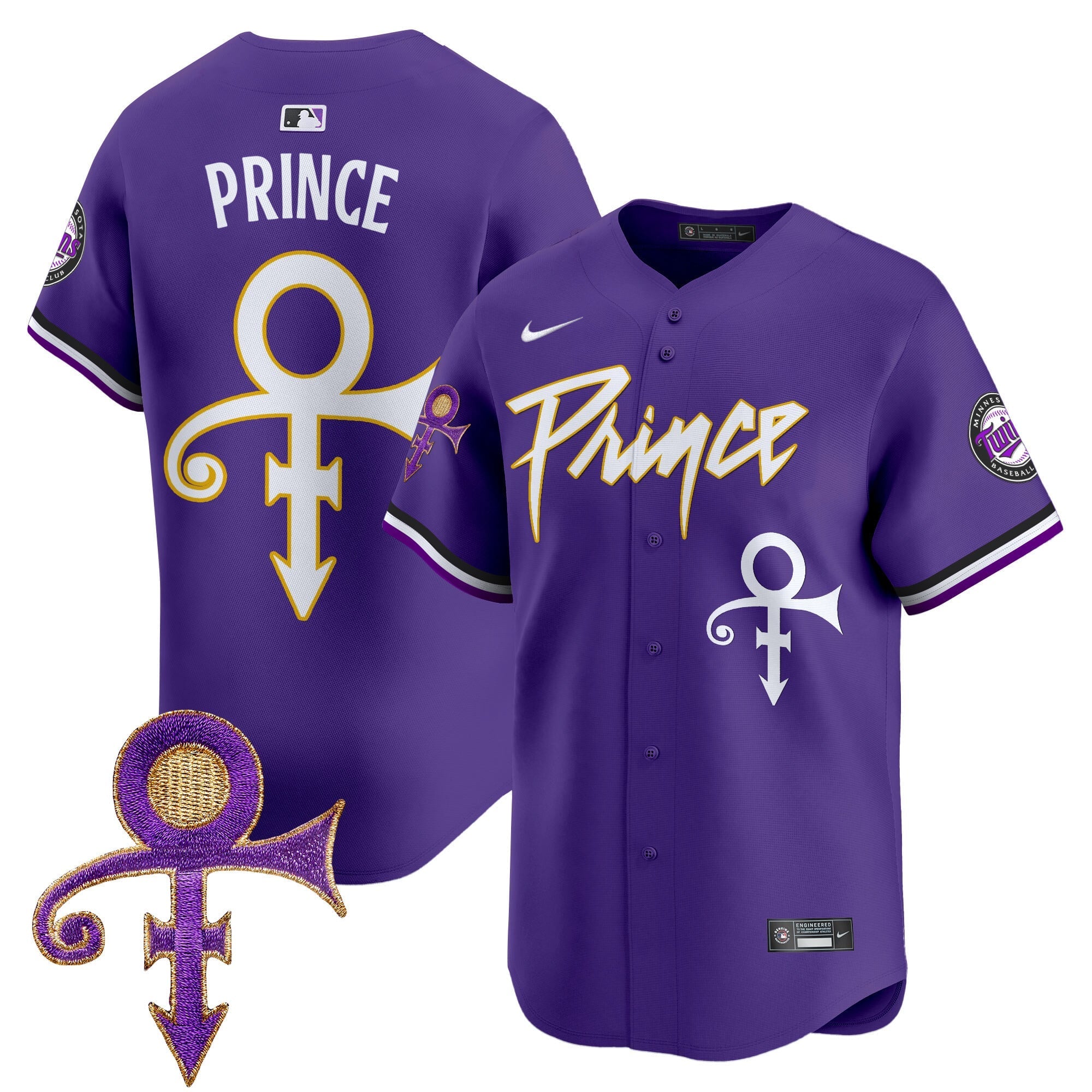 MIN Prince Patch Vapor Premier Limited Jersey V4 - All Stitched