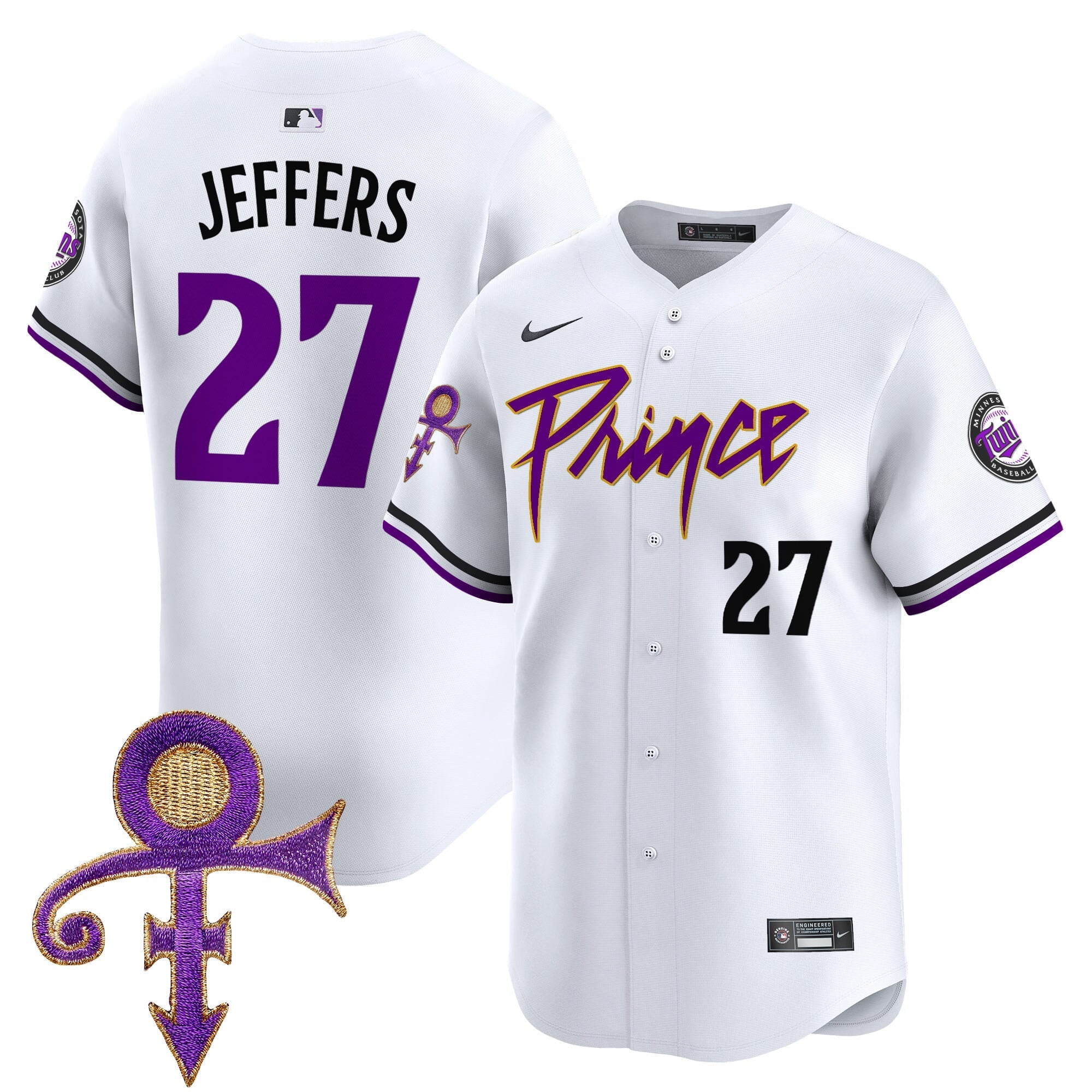 MIN Prince Patch Vapor Premier Limited Jersey V4 - All Stitched
