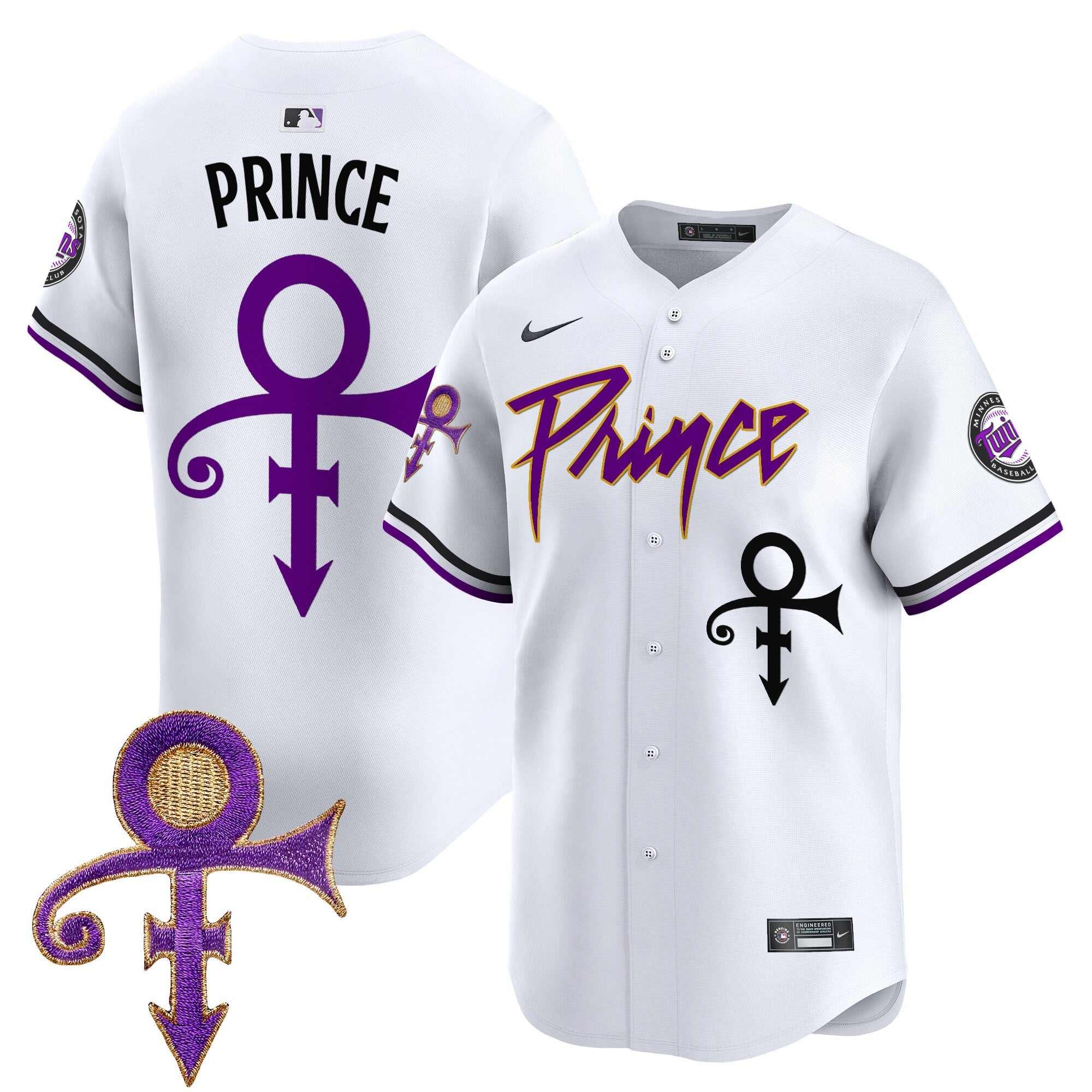 MIN Prince Patch Vapor Premier Limited Jersey V4 - All Stitched