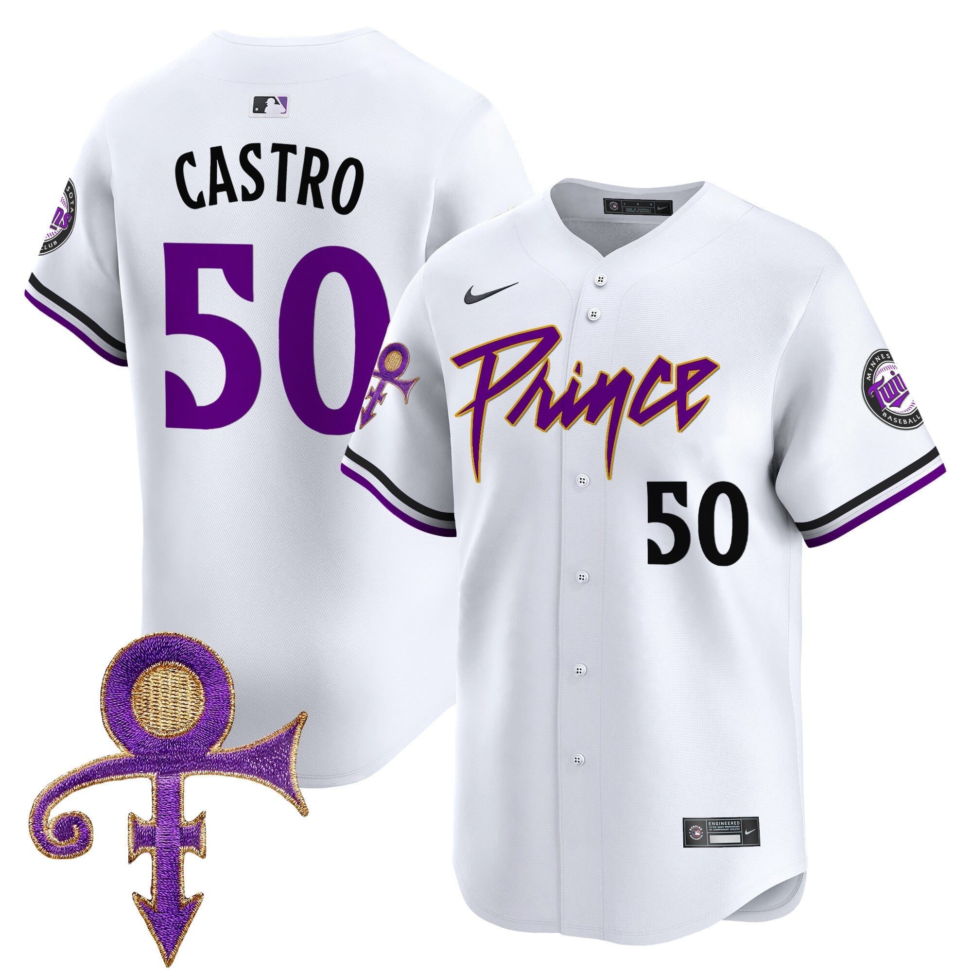 MIN Prince Patch Vapor Premier Limited Jersey V4 - All Stitched