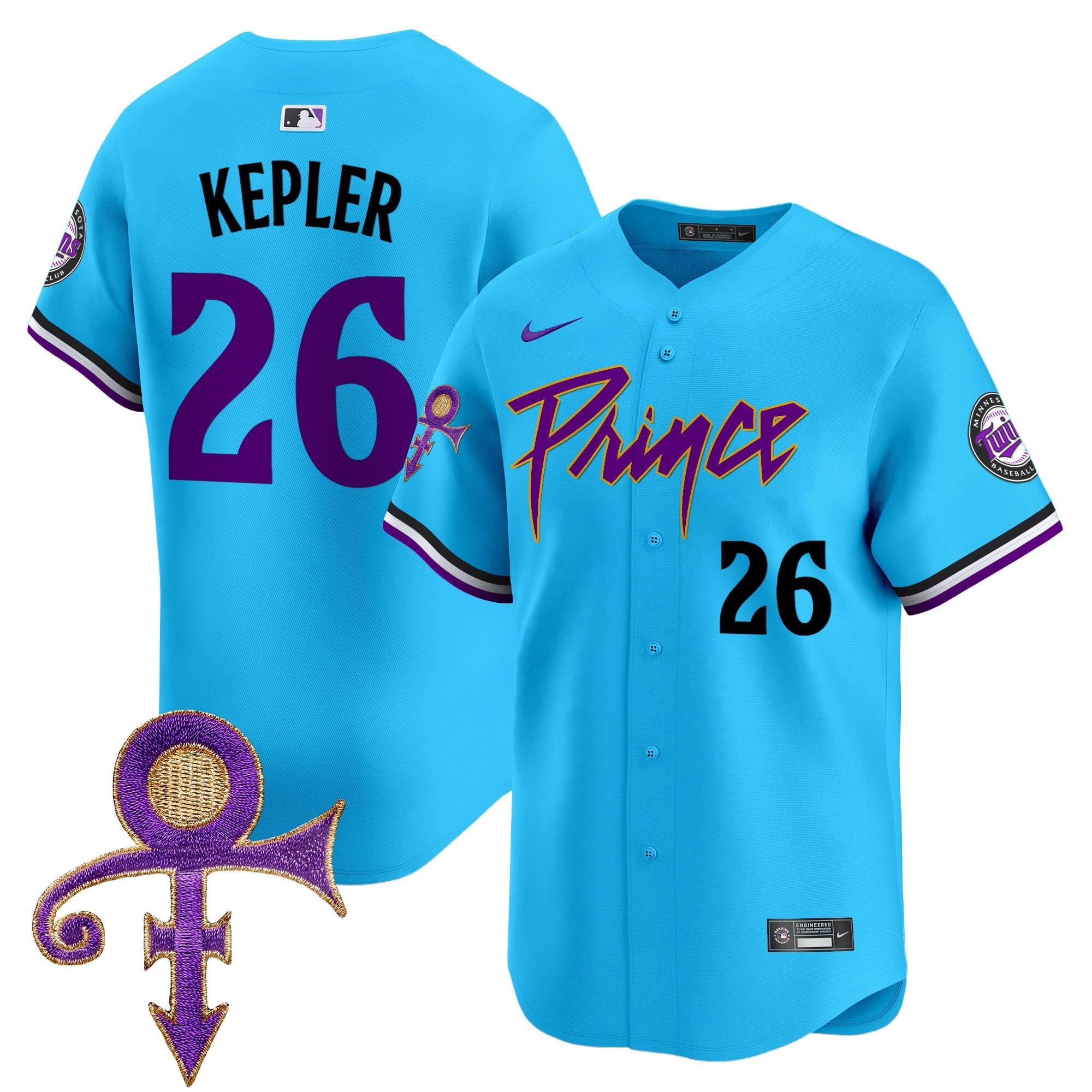 MIN Prince Patch Vapor Premier Limited Jersey V4 - All Stitched