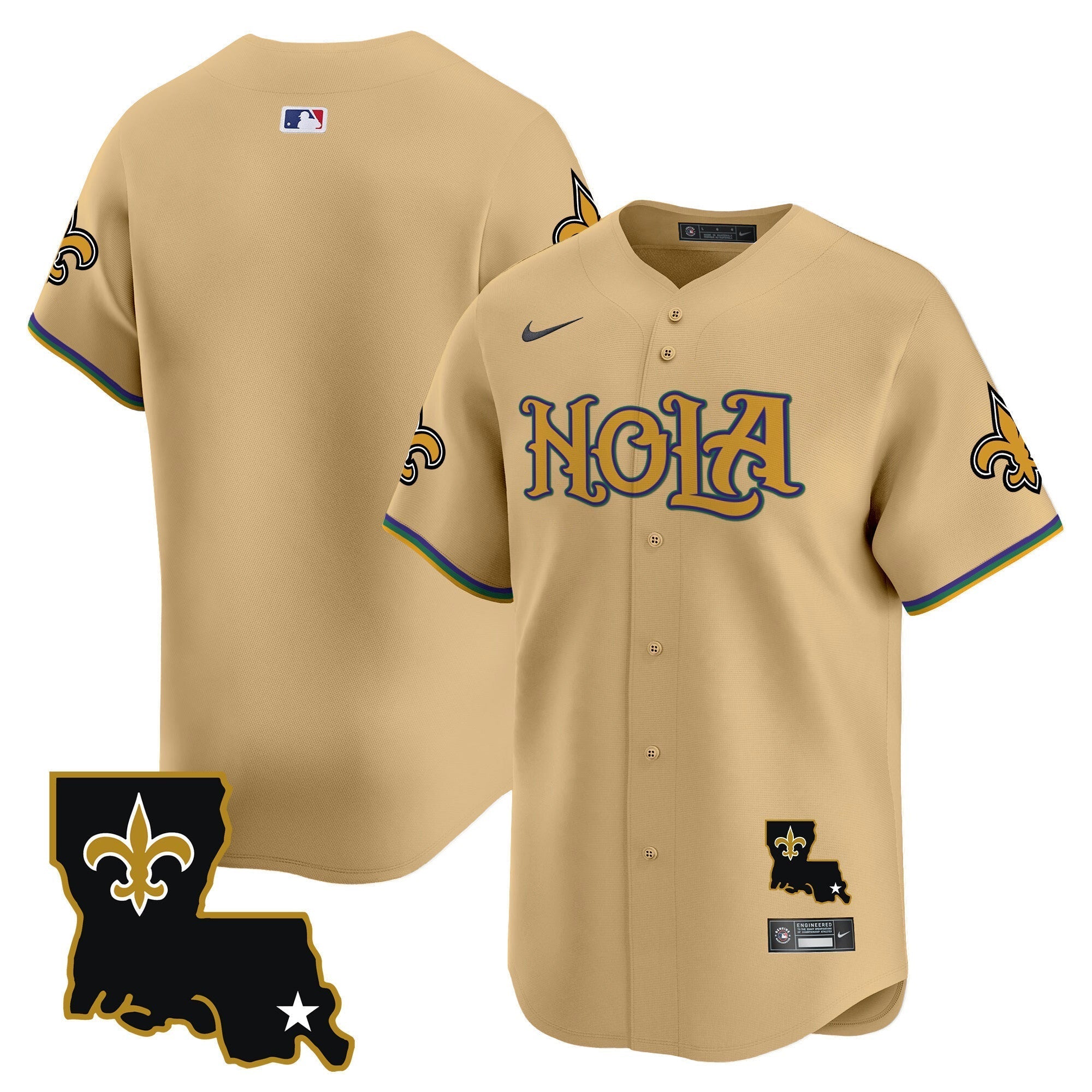 Saints Vapor Premier Limited Jersey - All Stitched