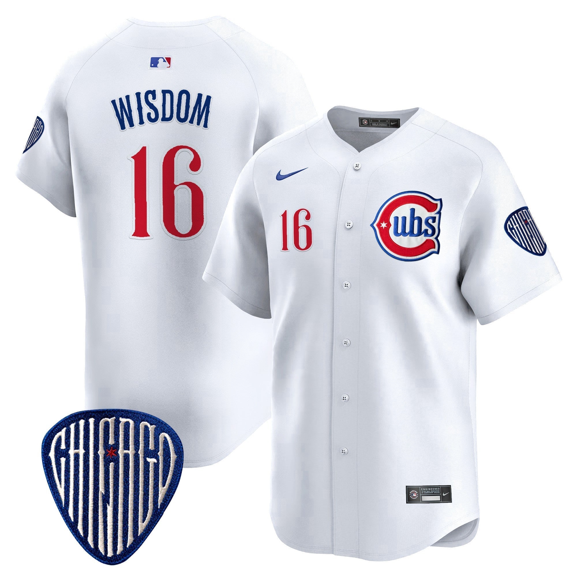 CHC Blue Alternate Vapor Premier Limited Jersey - All Stitched