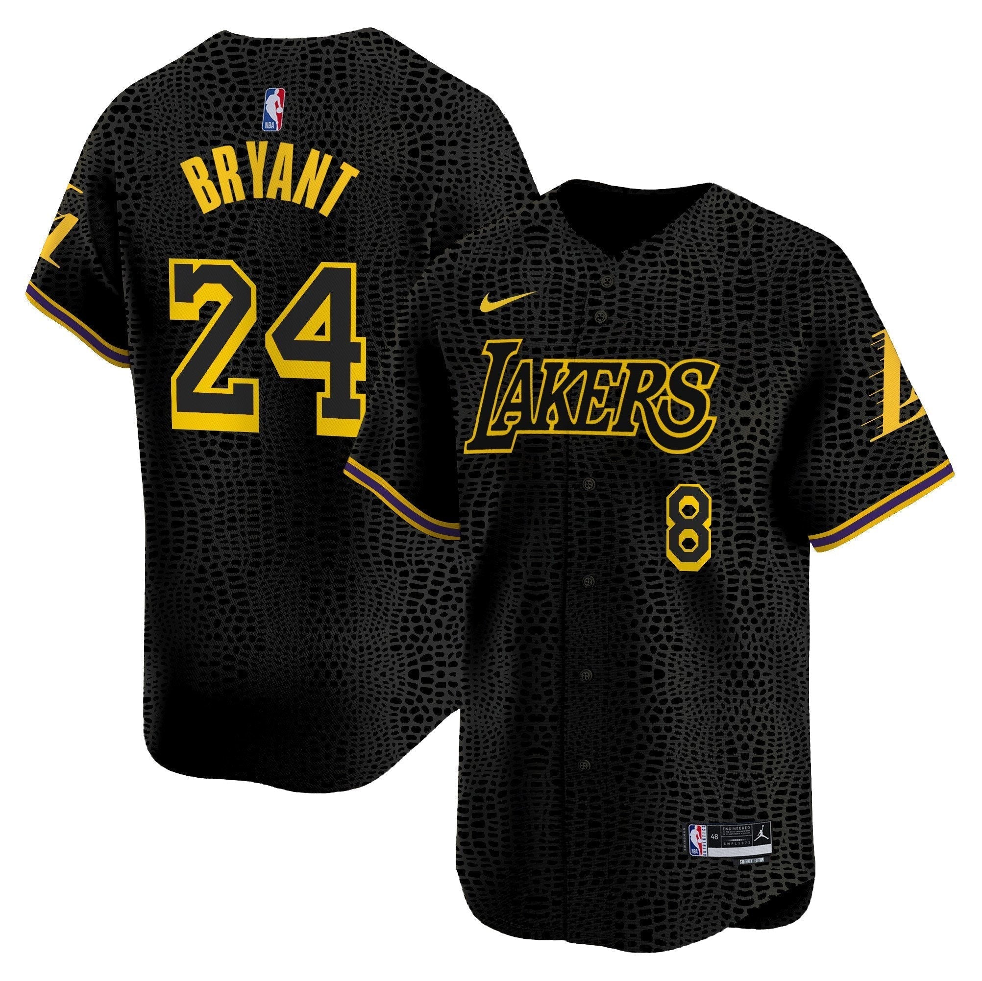LAL Vapor Baseball Jersey - All Stitched
