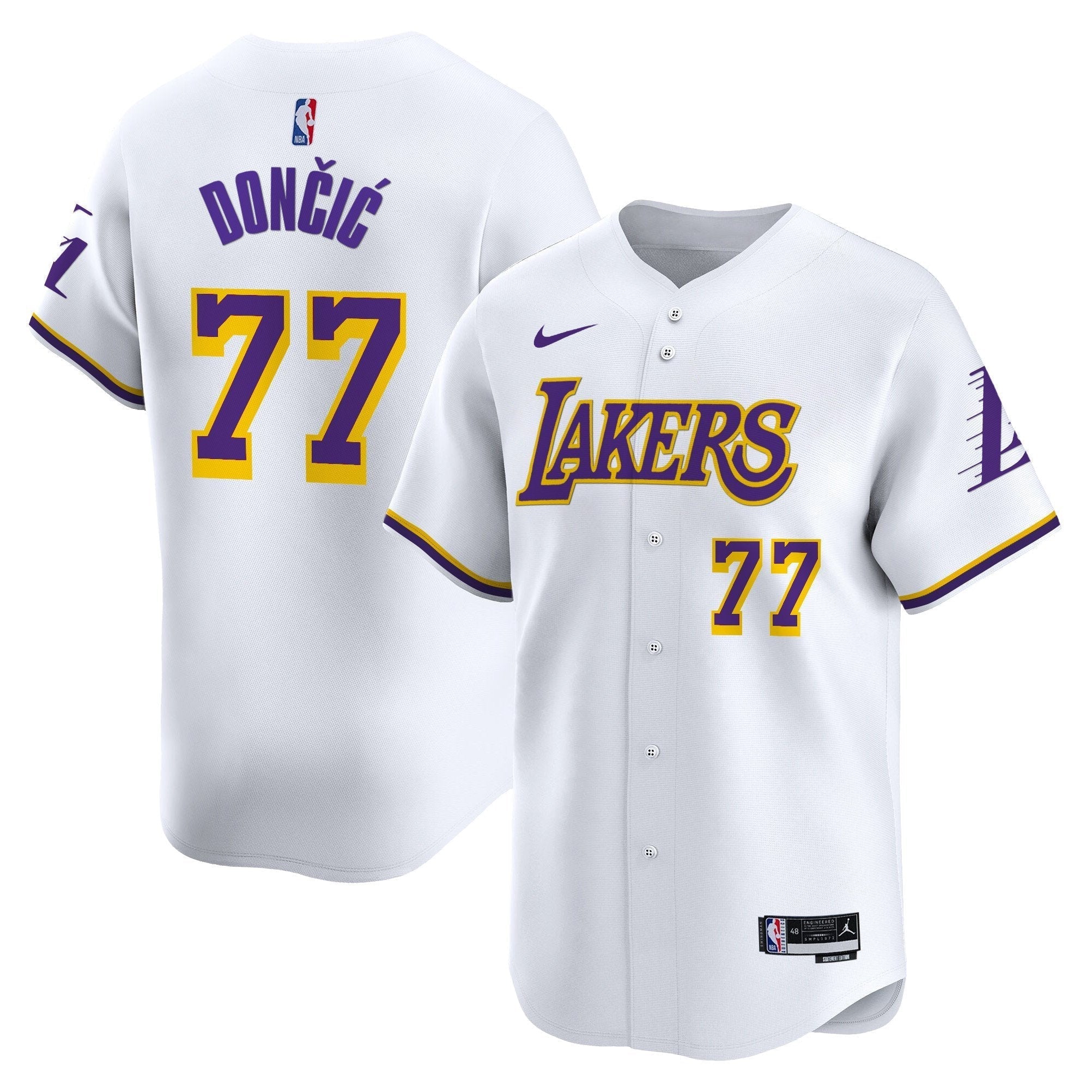 LAL Vapor Baseball Jersey - All Stitched
