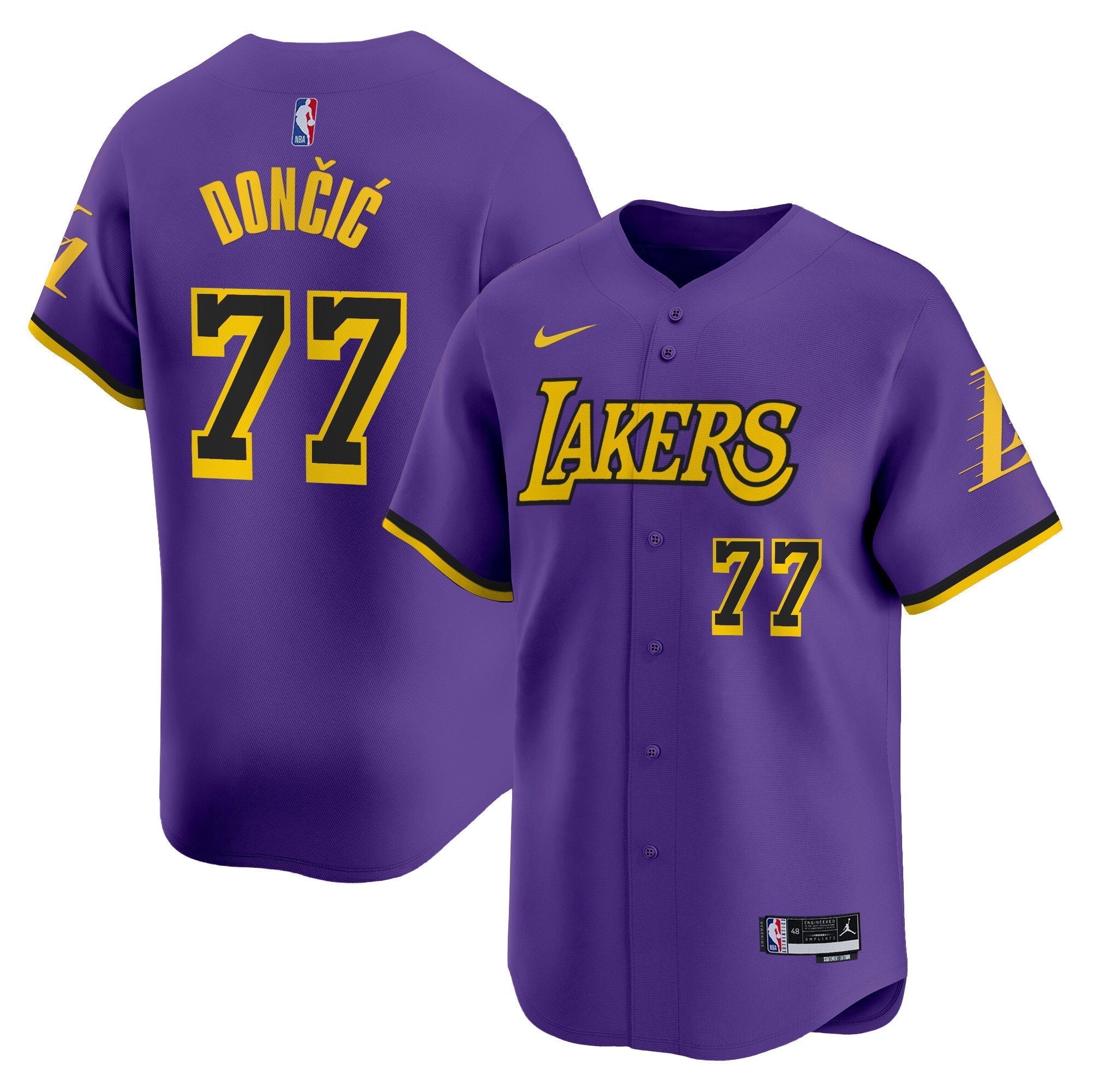 LAL Vapor Baseball Jersey - All Stitched