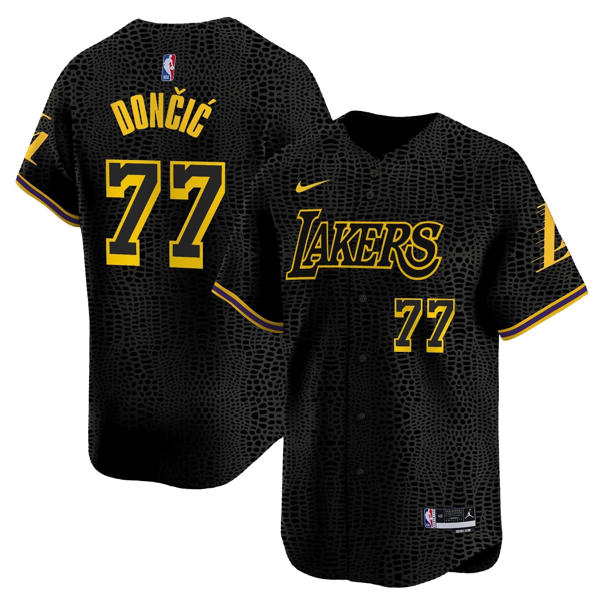 LAL Vapor Baseball Jersey - All Stitched