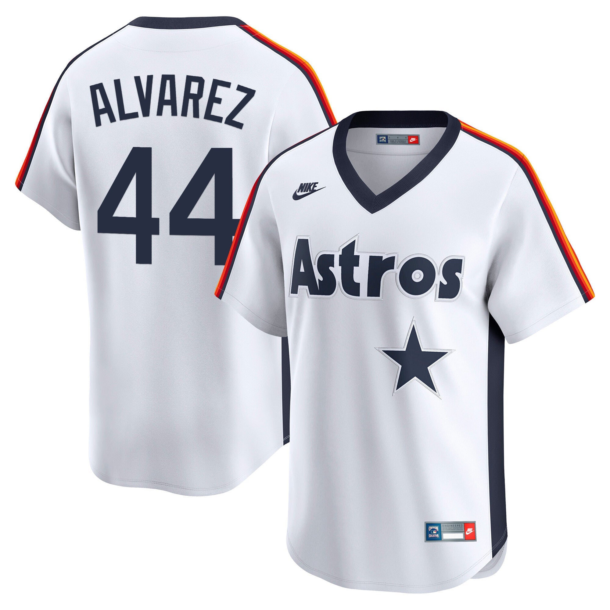 HOU Throwback Vapor Premier Limited Jersey - All Stitched
