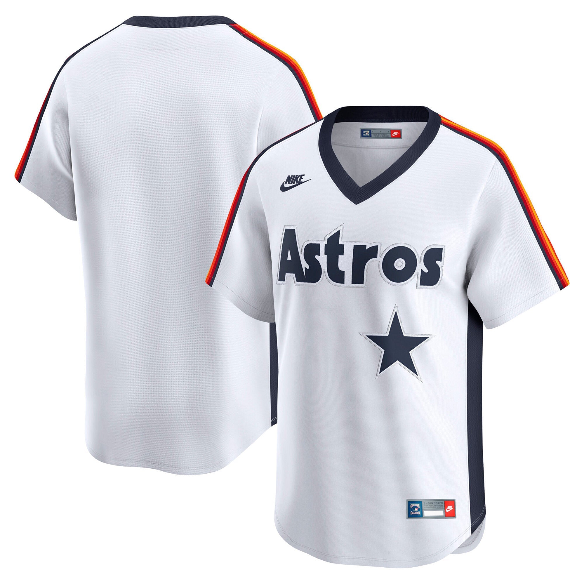 HOU Throwback Vapor Premier Limited Jersey - All Stitched