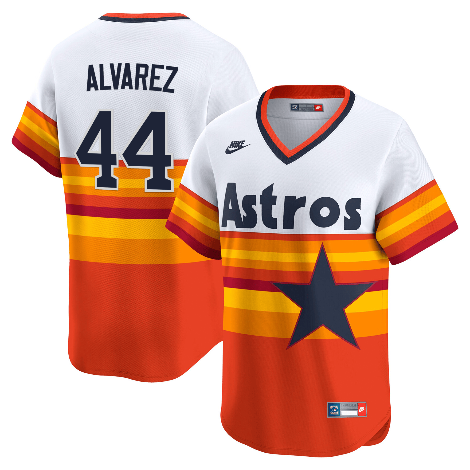 HOU Throwback Vapor Premier Limited Jersey - All Stitched