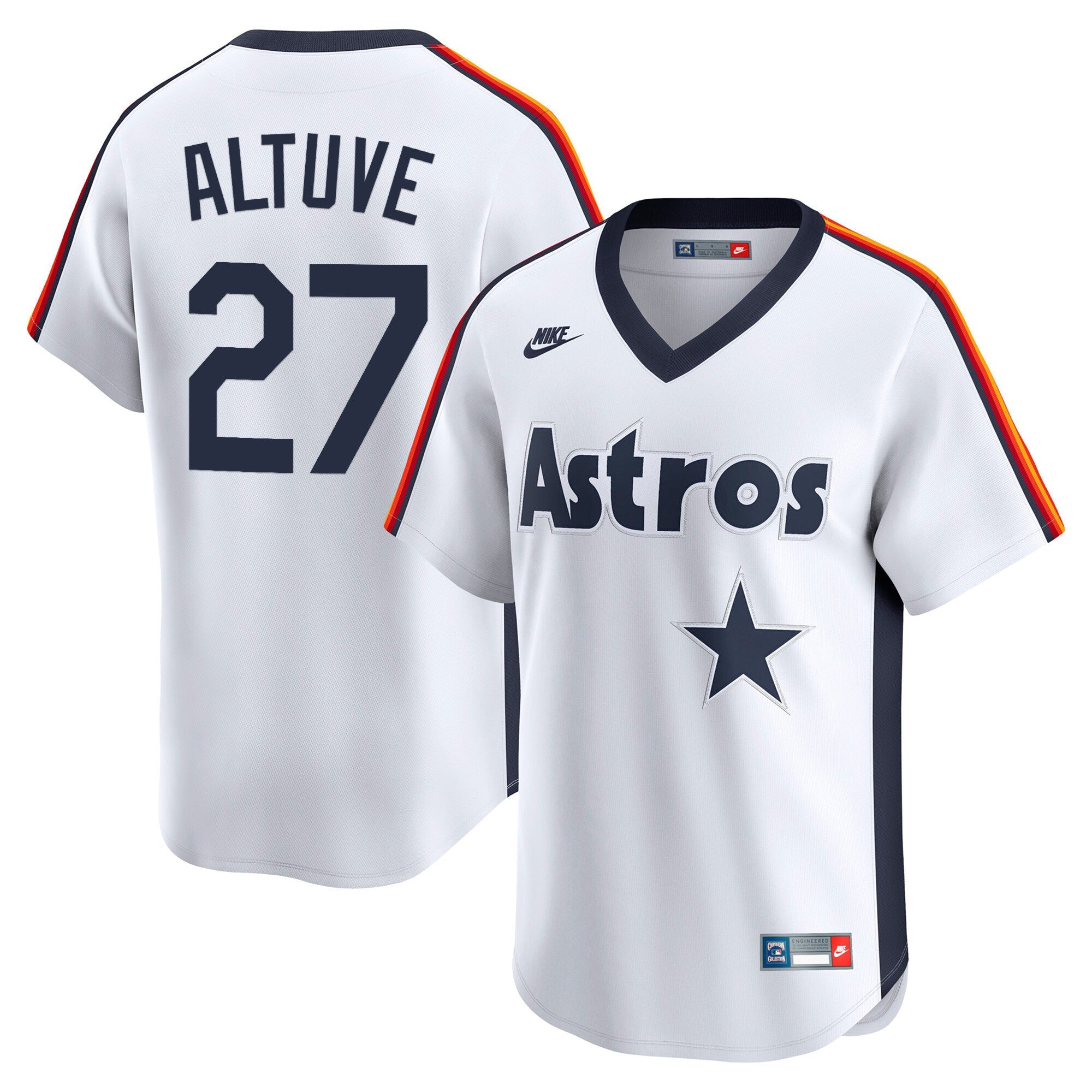 HOU Throwback Vapor Premier Limited Jersey - All Stitched