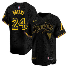 LAL Kobe Bryant Mamba Vapor Baseball Jersey - All Stitched