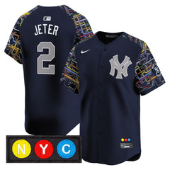 NYY Subway Style Vapor Premier Limited Jersey - Stitched