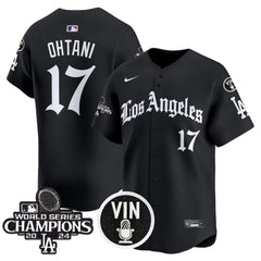 Dodgers 2025 LA Gothic Style Vapor Premier Limited Jersey - All Stitched