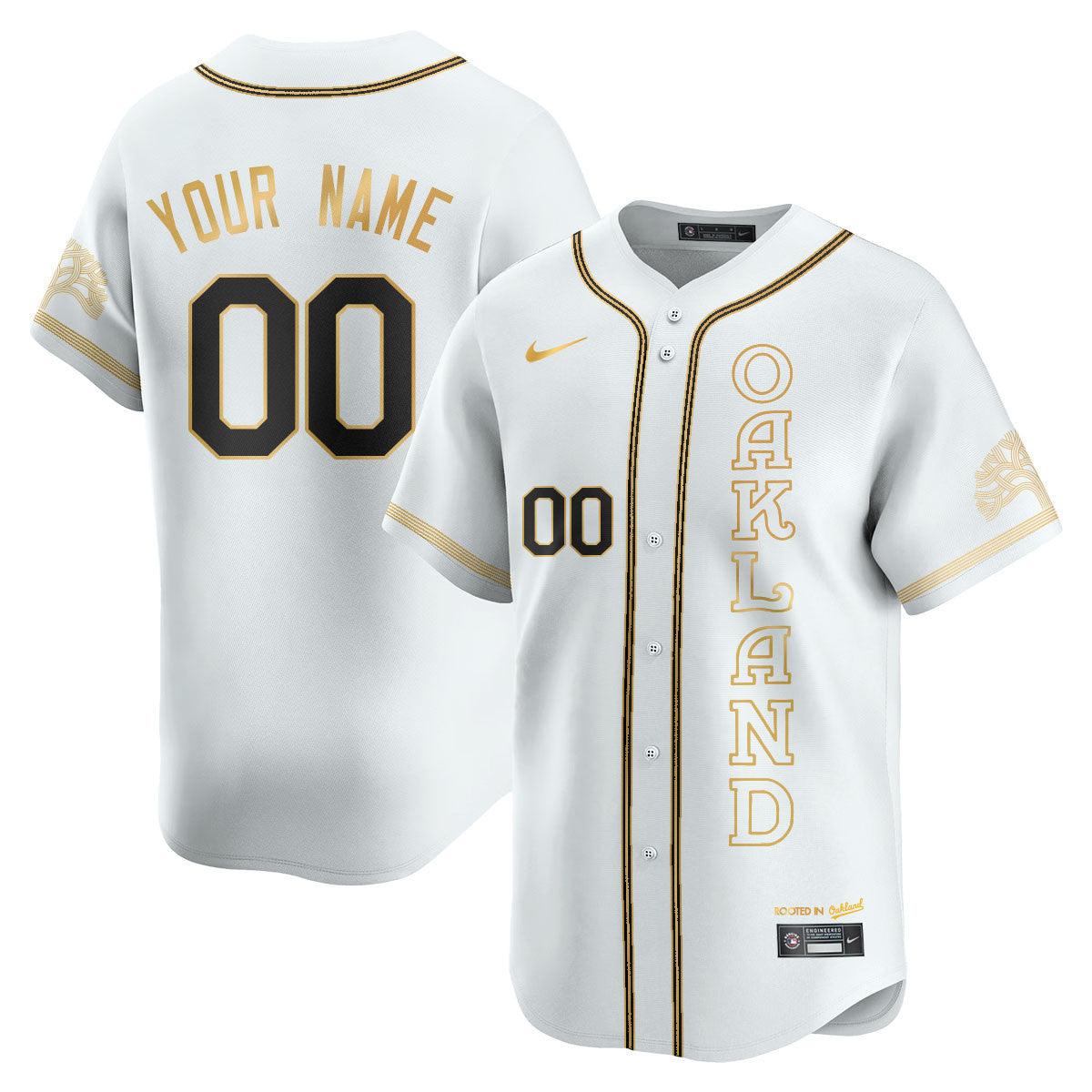 Custom Name/Gender OAK City Connect Concept Jersey - All Stitched