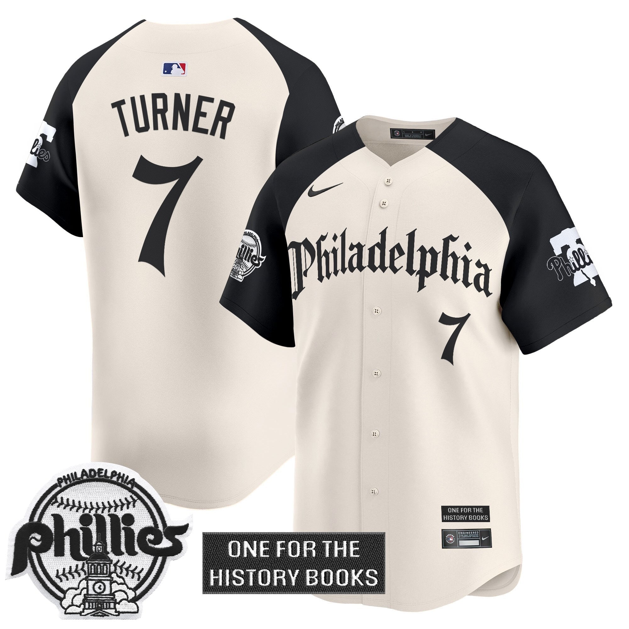 Phillies 'Retro Newspaper Edition' Vapor Premier Limited Jersey - All Stitched