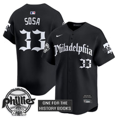Phillies 'Retro Newspaper Edition' Vapor Premier Limited Jersey - All Stitched