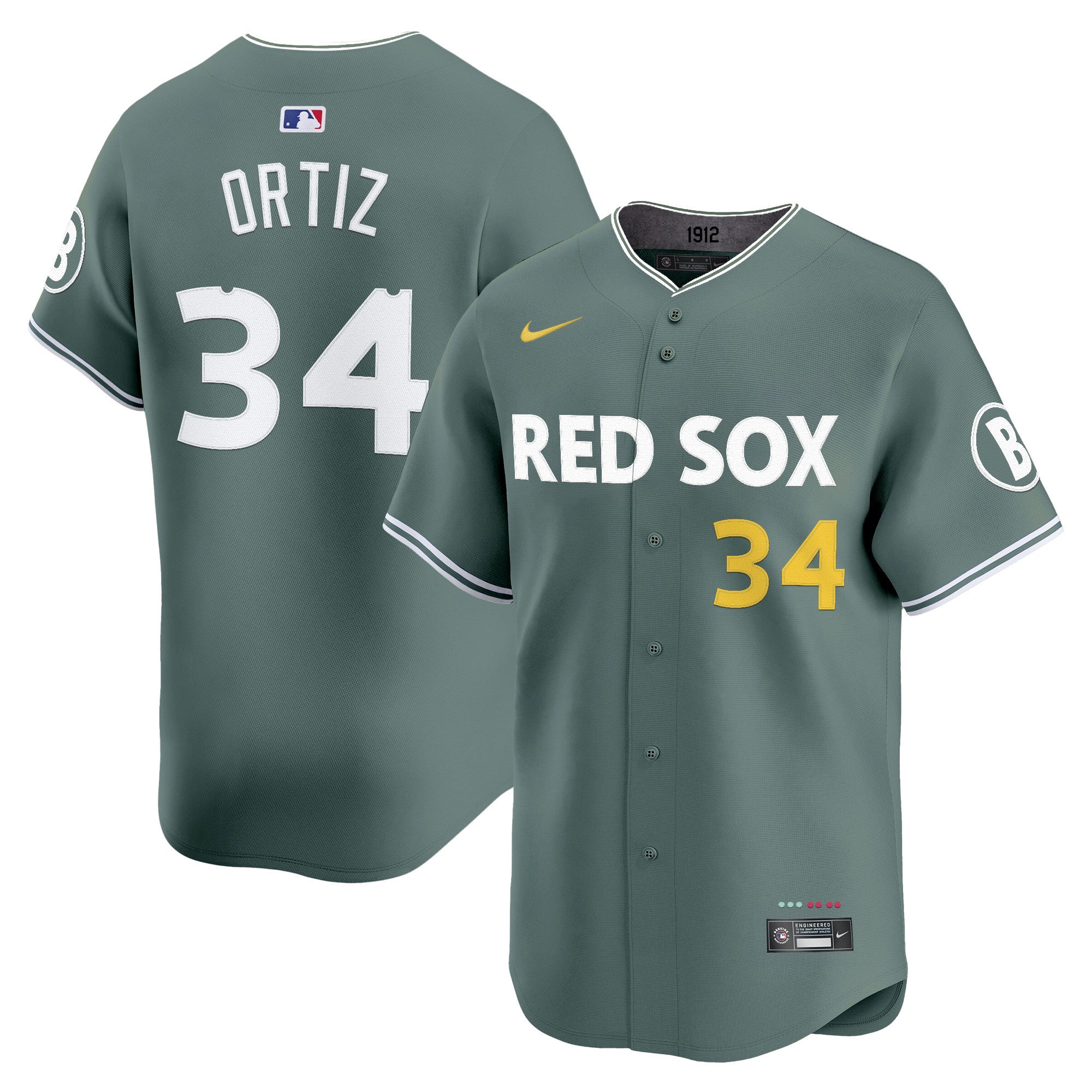 BOS 2025 City Connect Vapor Premier Limited Jersey V2 - All Stitched