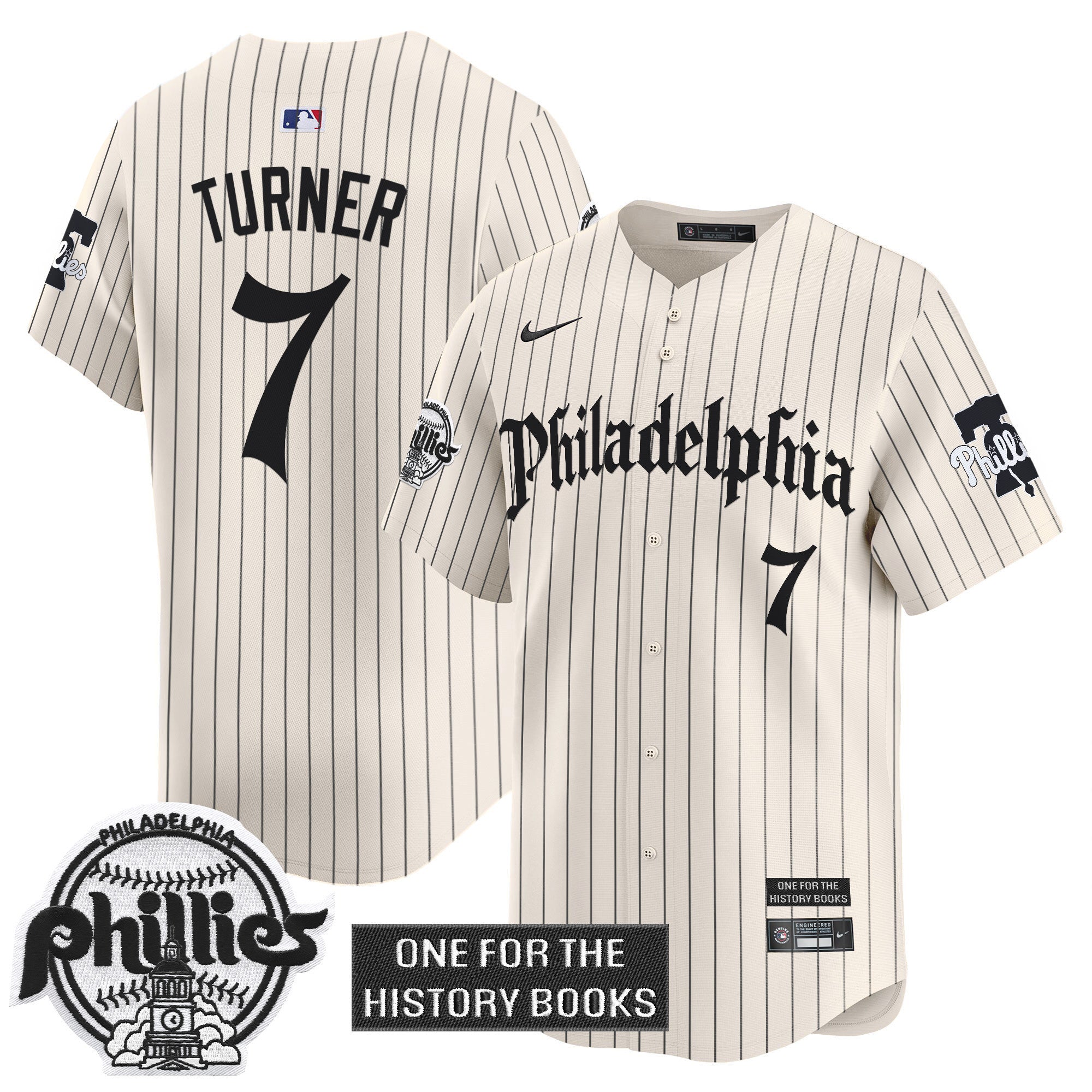 Phillies 'Retro Newspaper Edition' Vapor Premier Limited Jersey - All Stitched