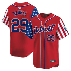 DET 2025 Independence Day Vapor Premier Limited Jersey - All Stitched