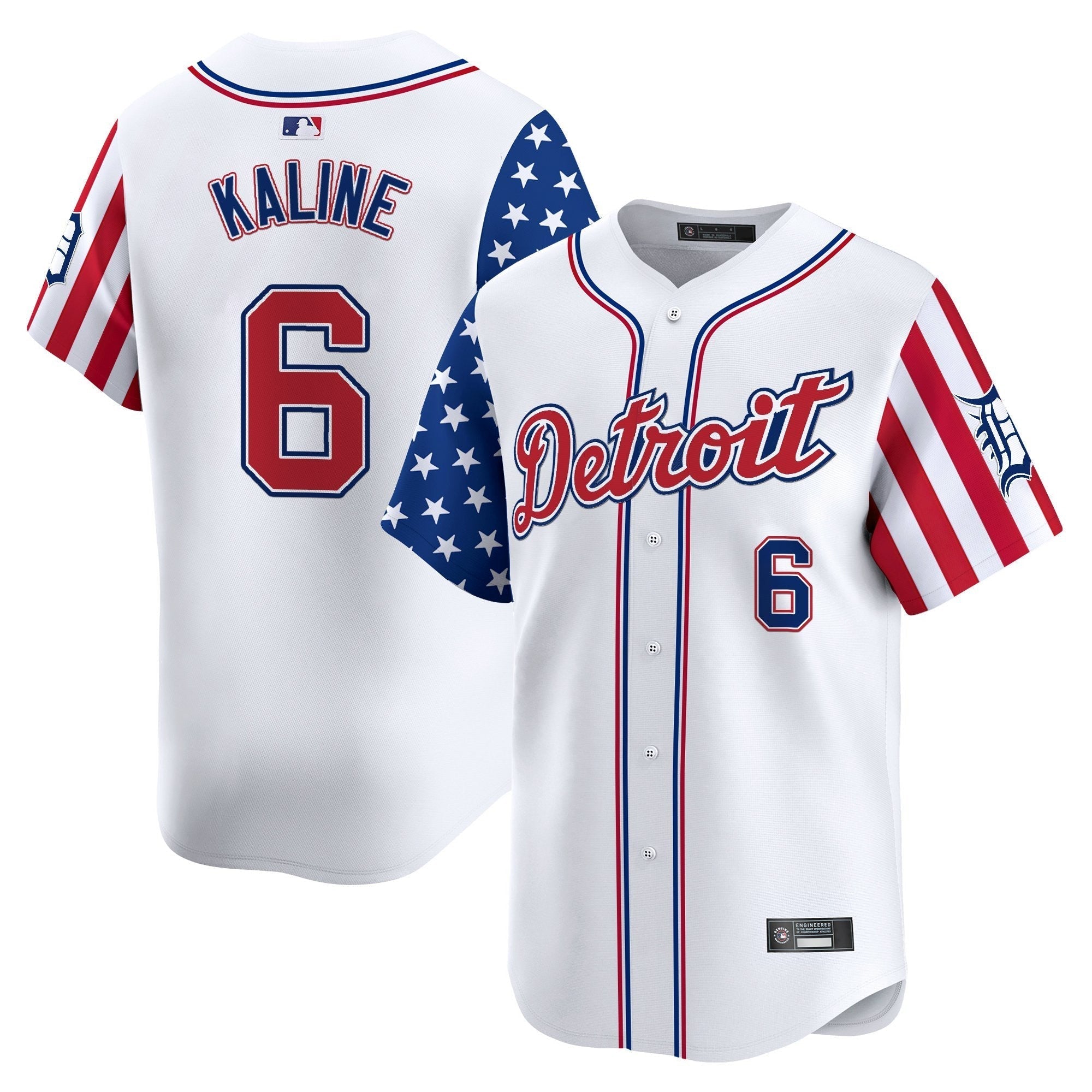 DET 2025 Independence Day Vapor Premier Limited Jersey - All Stitched