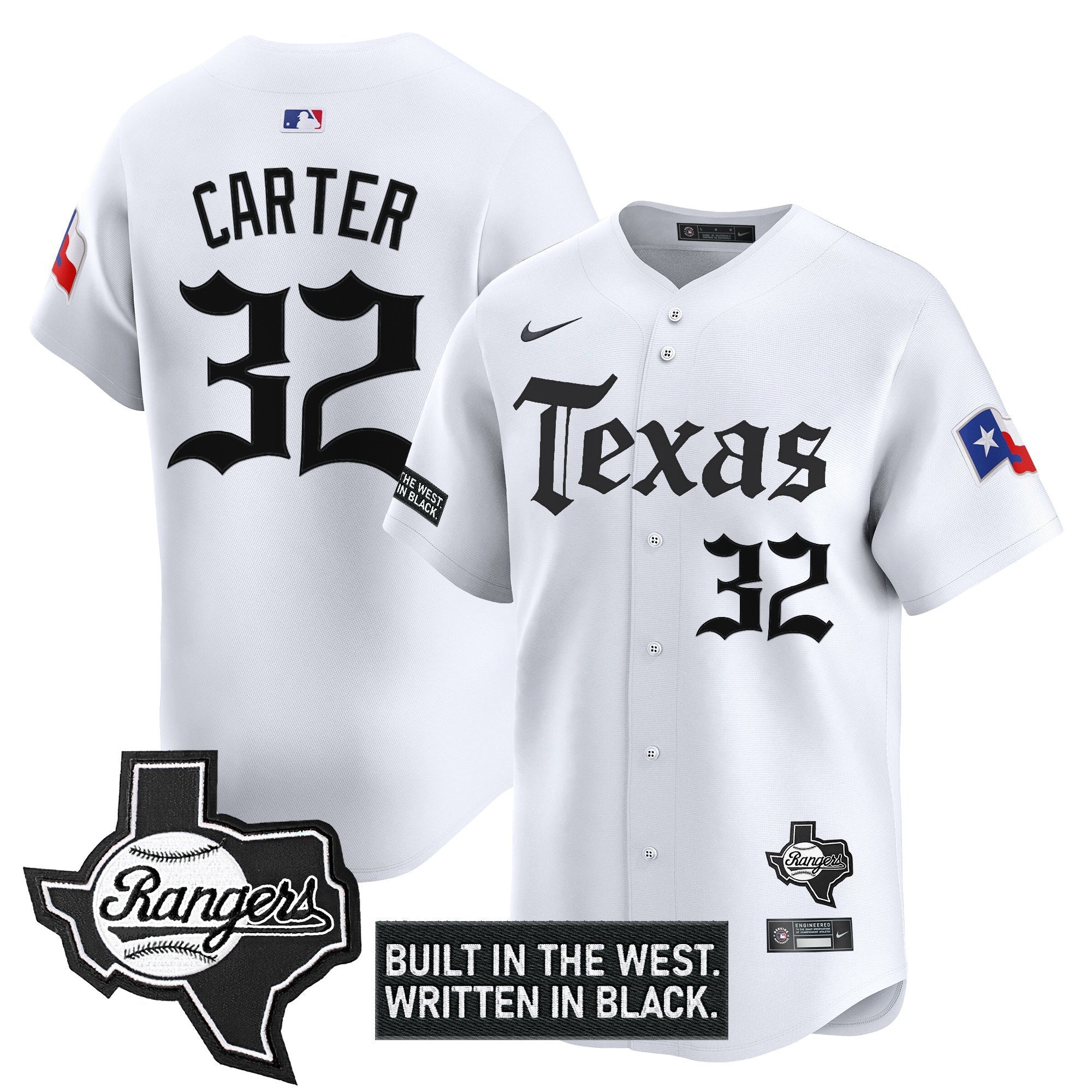 Texas  'Gothic Frontier Edition' Vapor Premier Limited Jersey - All Stitched n2