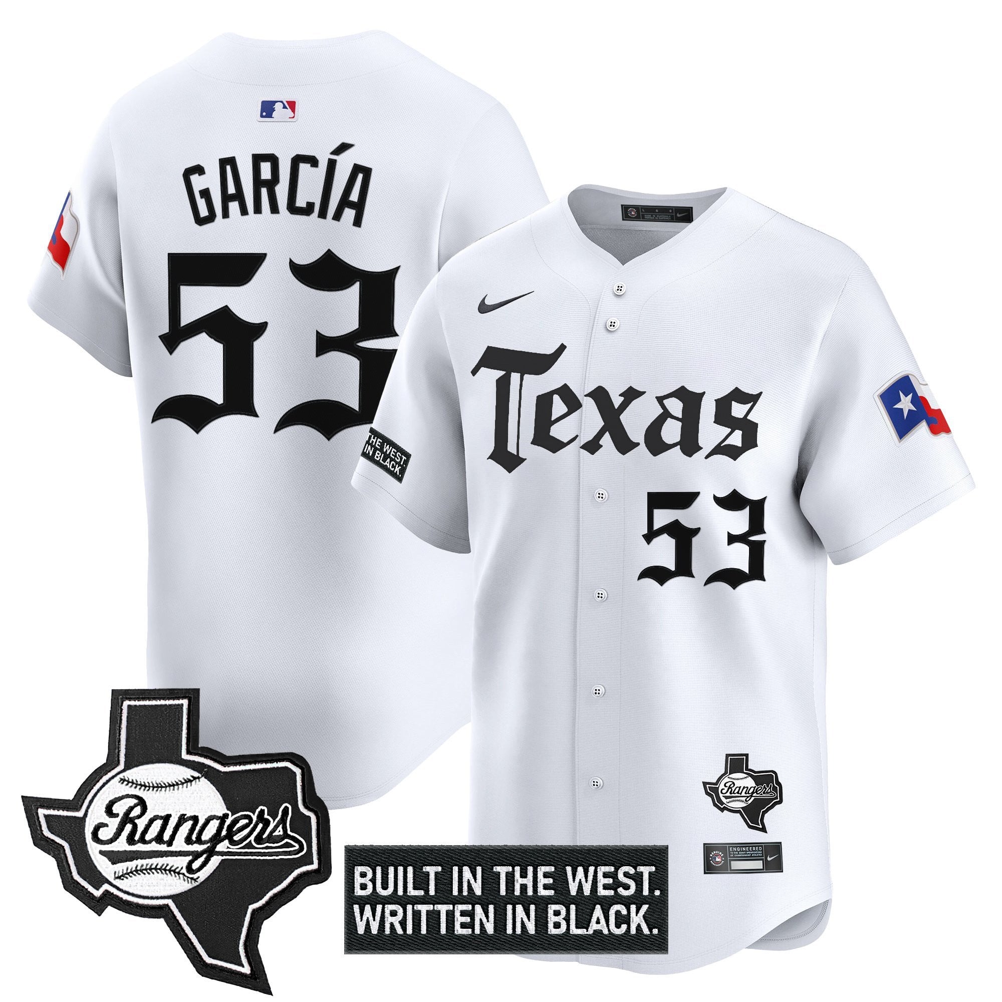 Texas  'Gothic Frontier Edition' Vapor Premier Limited Jersey - All Stitched n2