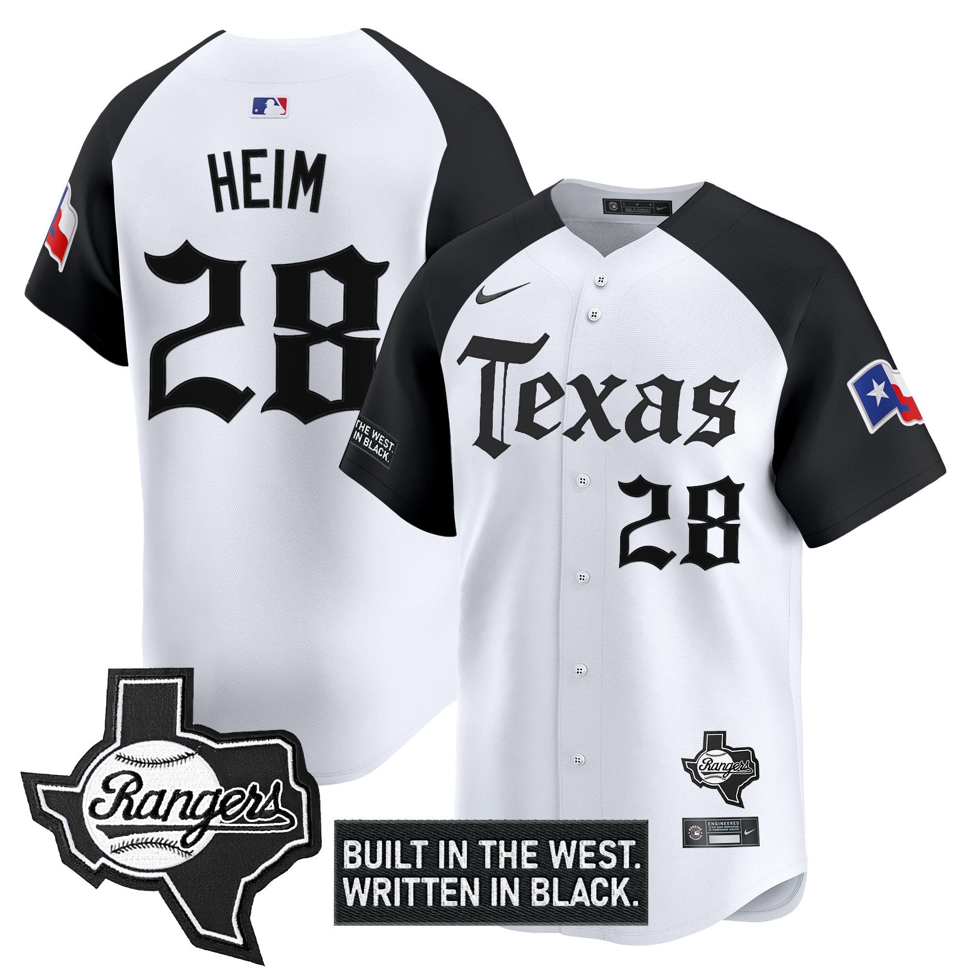 Texas  'Gothic Frontier Edition' Vapor Premier Limited Jersey - All Stitched n2