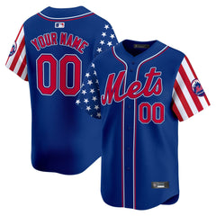 NYM 2025 Independence Day Vapor Premier Limited Custom Jersey - All Stitched