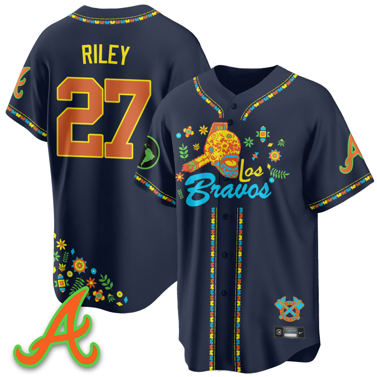 ATL 2025 "Los Bravos" Jersey V2 - All Stitched