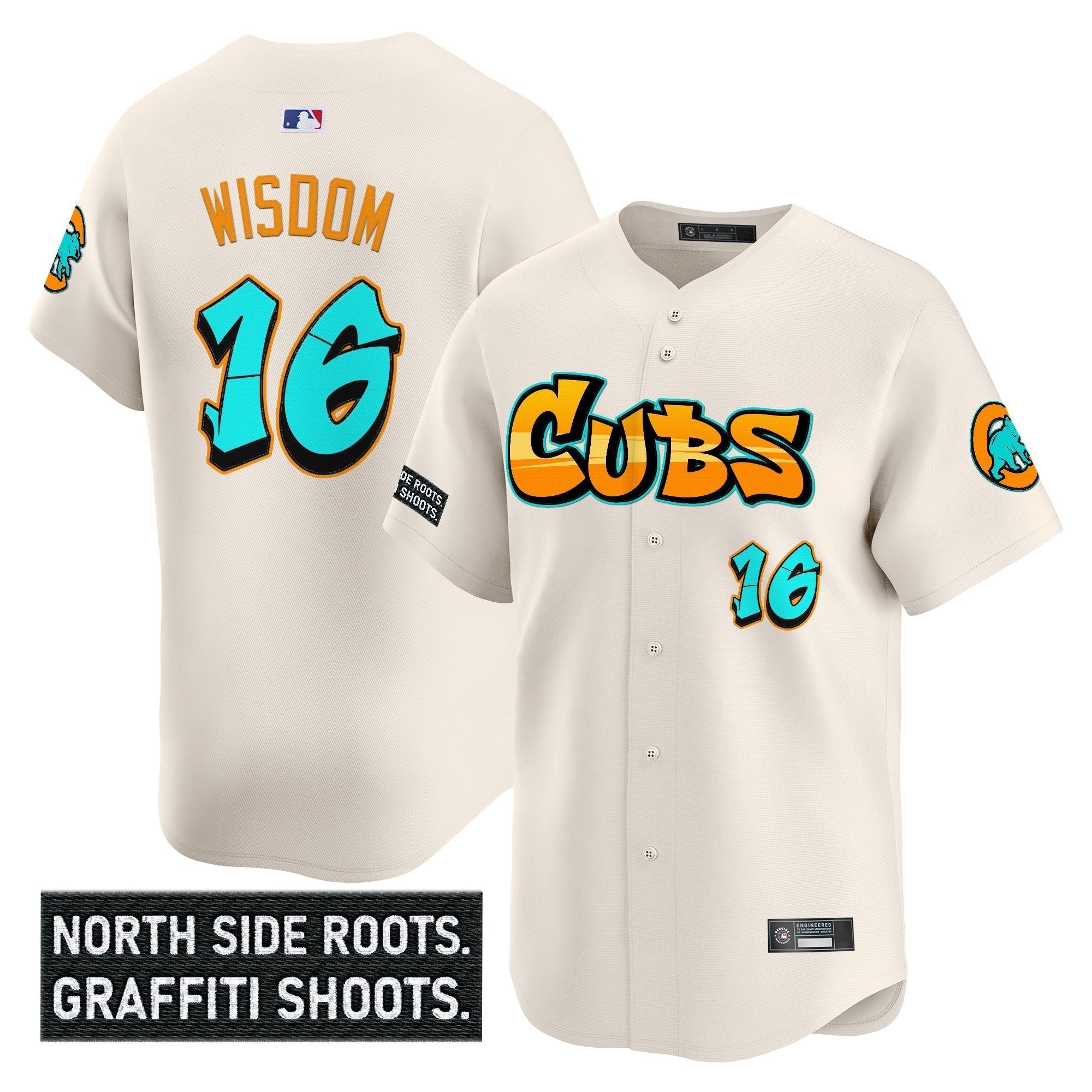 CHC 'Graffiti North Side Edition' Vapor Premier Limited Jersey - All Stitched