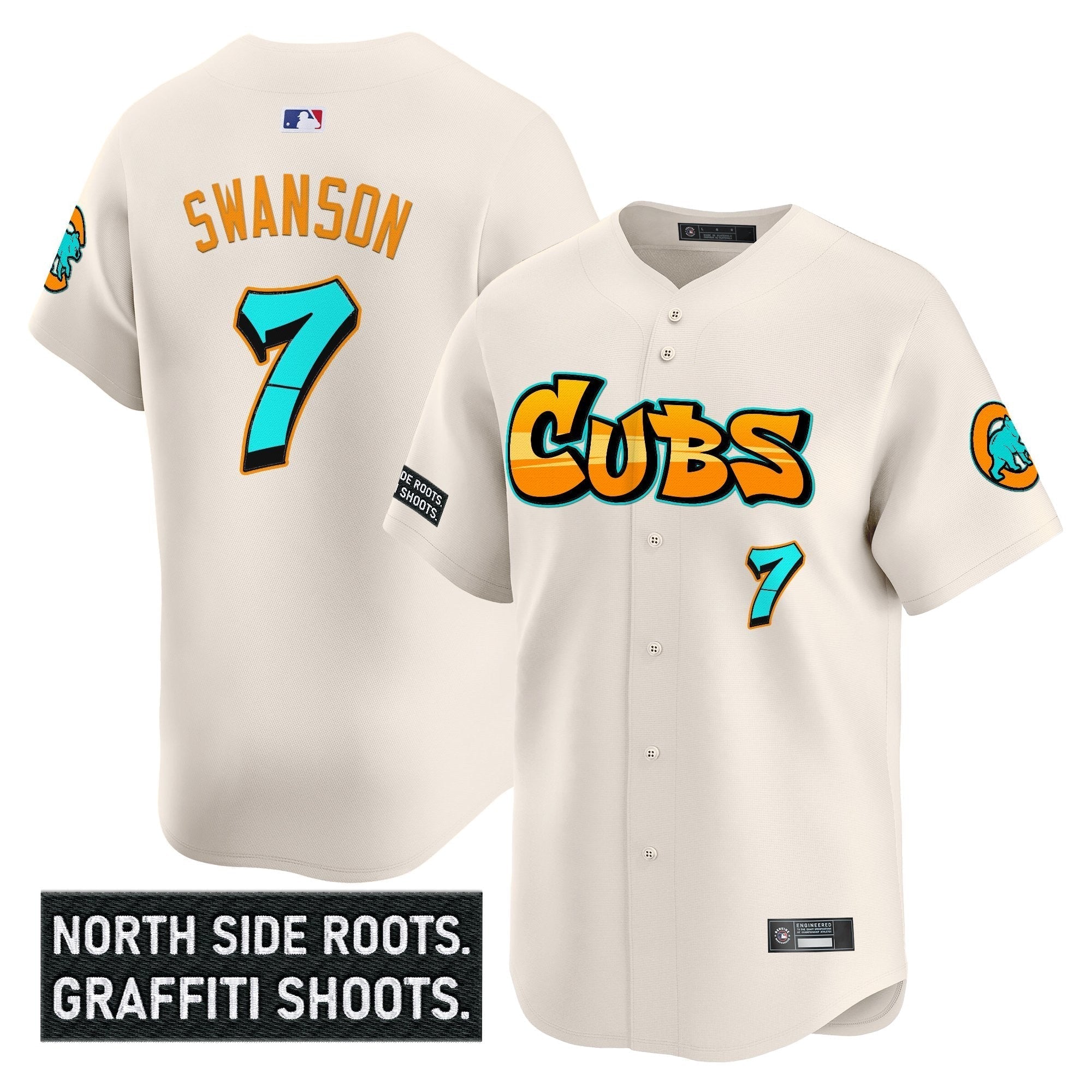 CHC 'Graffiti North Side Edition' Vapor Premier Limited Jersey - All Stitched
