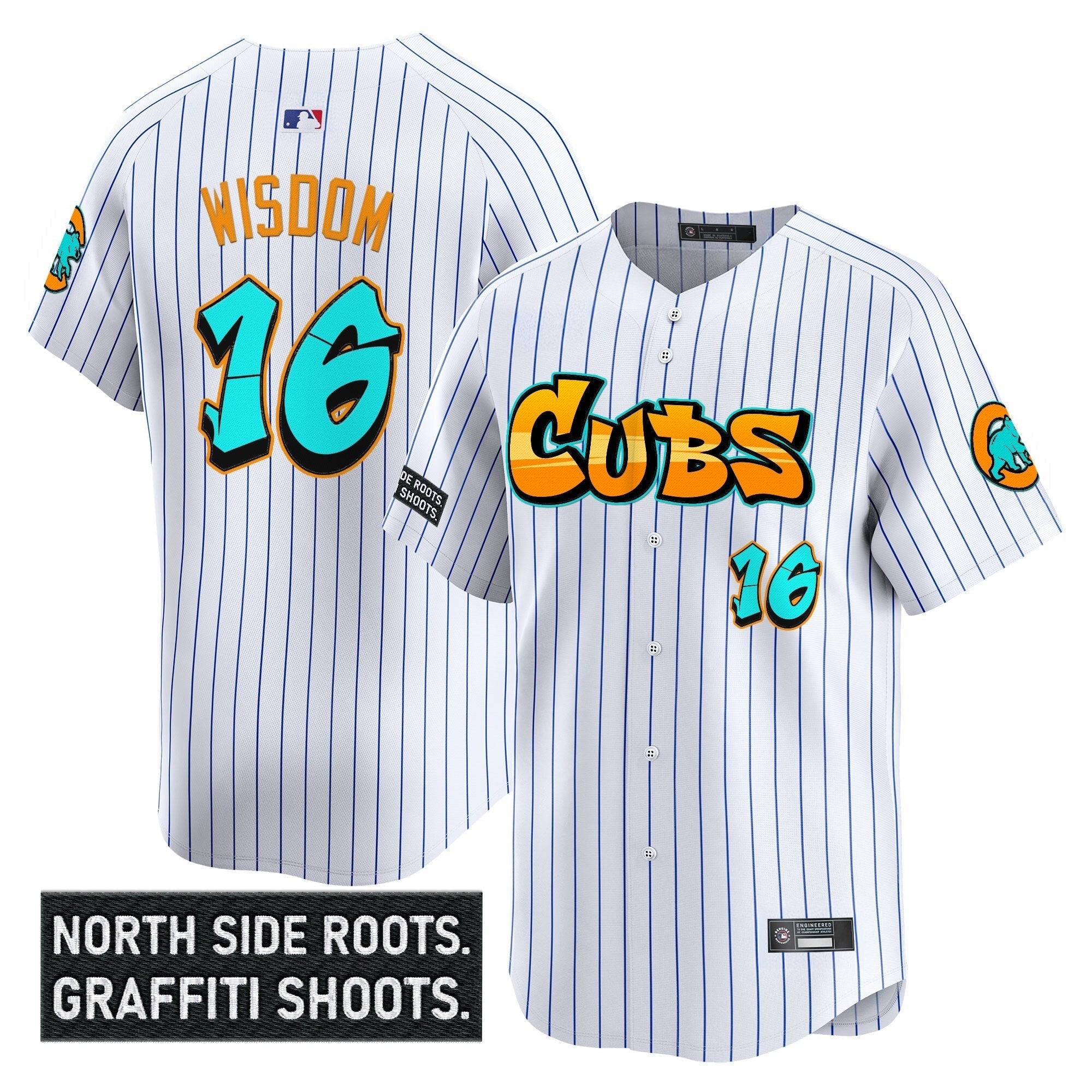 CHC 'Graffiti North Side Edition' Vapor Premier Limited Jersey - All Stitched