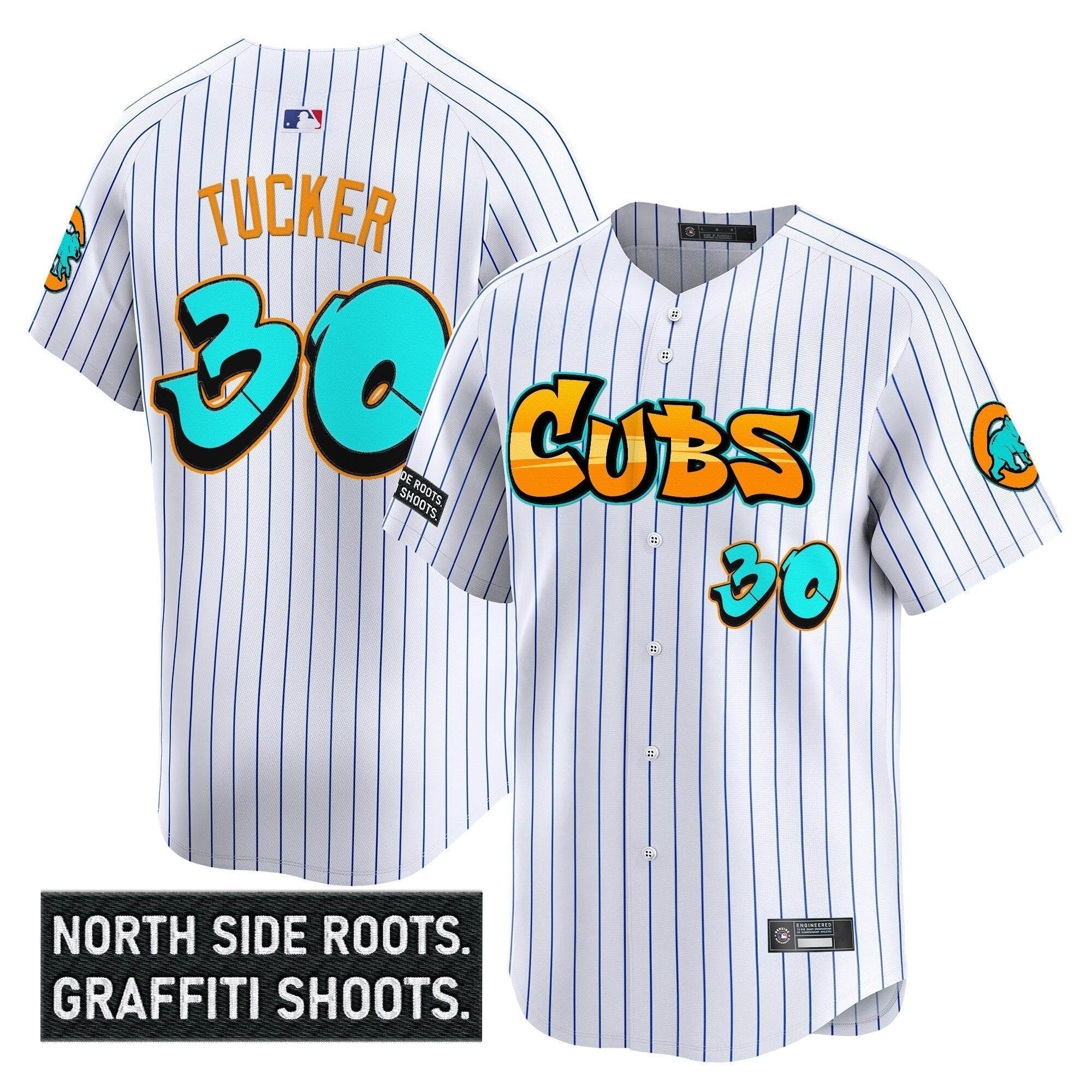 CHC 'Graffiti North Side Edition' Vapor Premier Limited Jersey - All Stitched