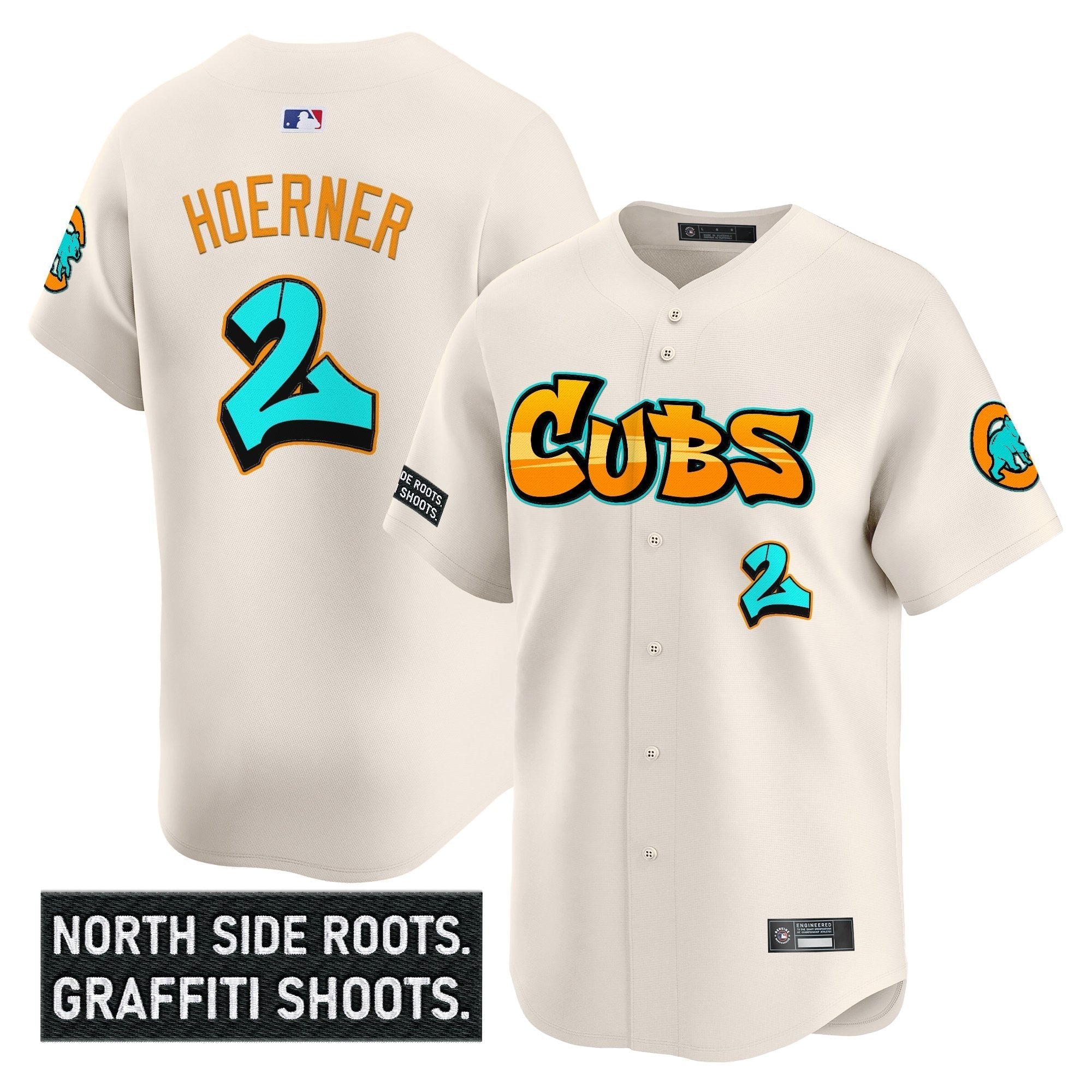 CHC 'Graffiti North Side Edition' Vapor Premier Limited Jersey - All Stitched
