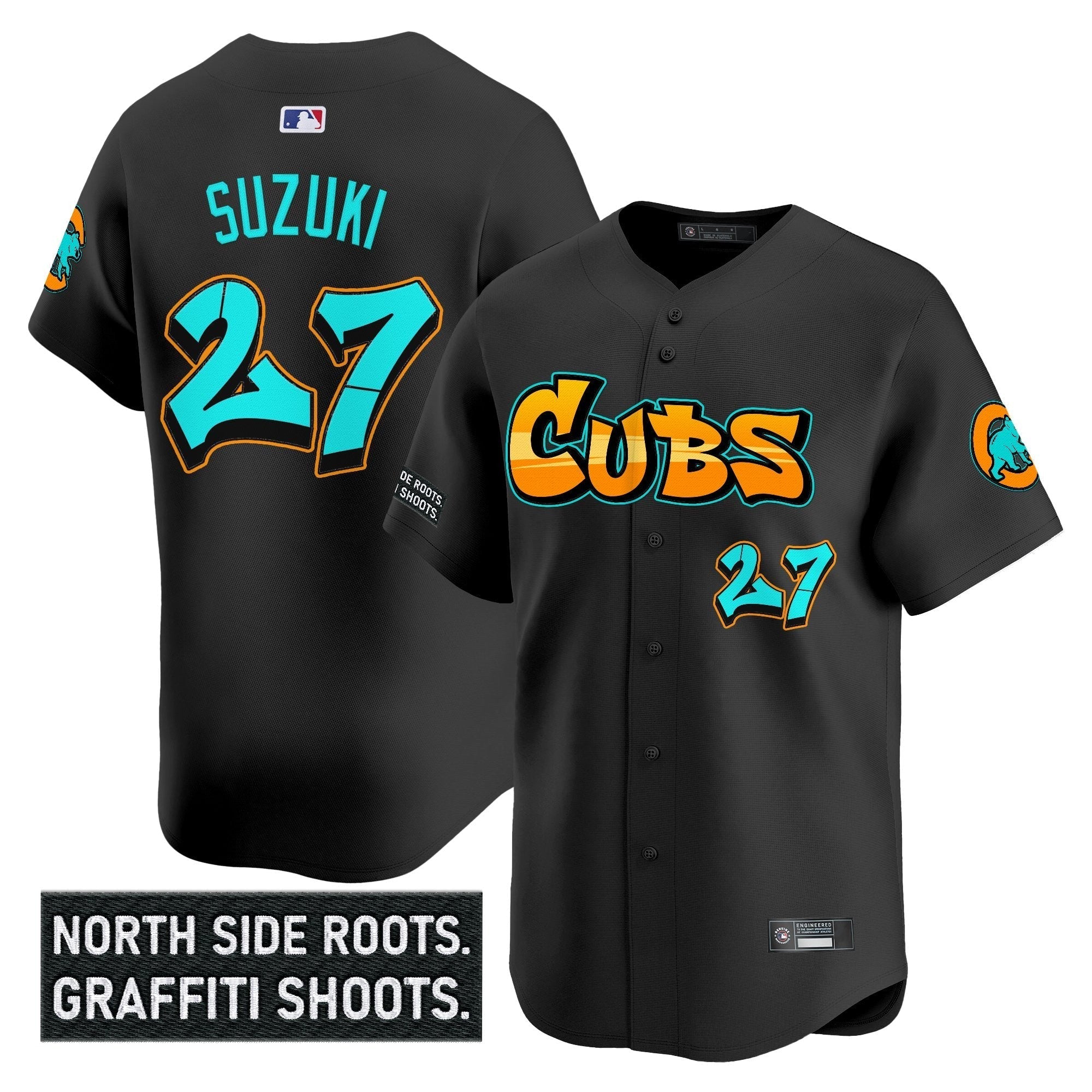 CHC 'Graffiti North Side Edition' Vapor Premier Limited Jersey - All Stitched