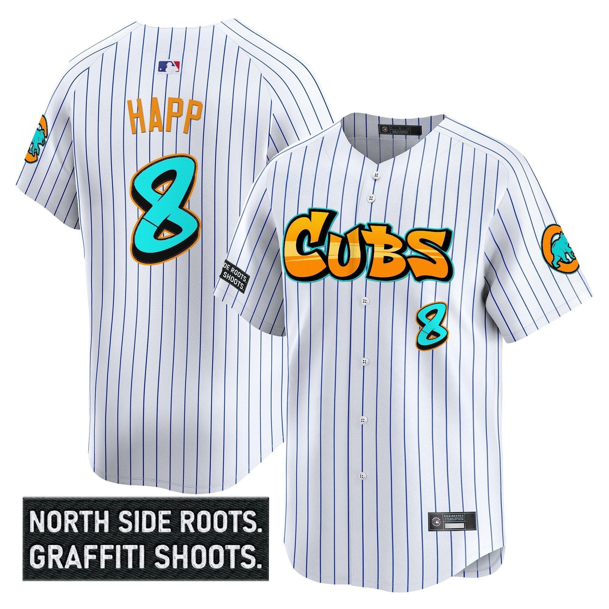 CHC 'Graffiti North Side Edition' Vapor Premier Limited Jersey - All Stitched