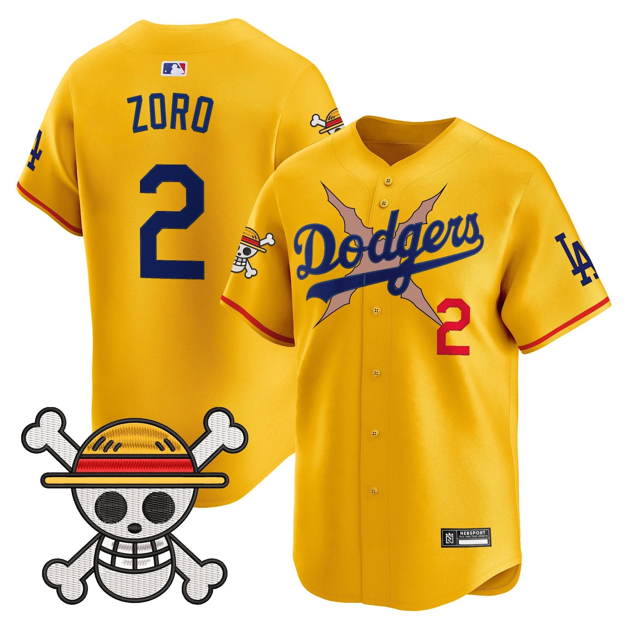 LAD x One Piece 2025 Vapor Premier Limited Jersey - Stitched