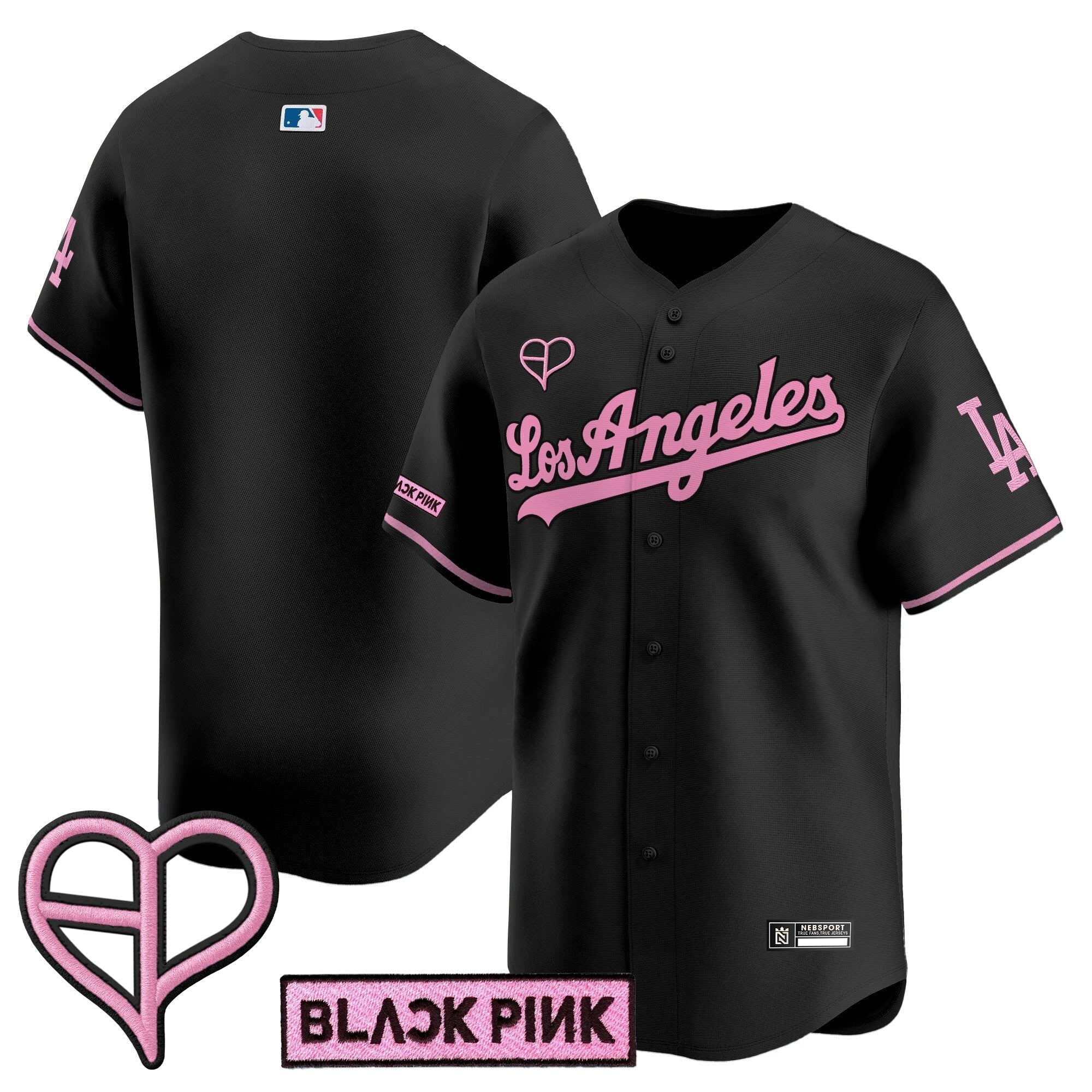 LAD x BLACKPINK 2025 Vapor Premier Limited Jersey - All Stitched