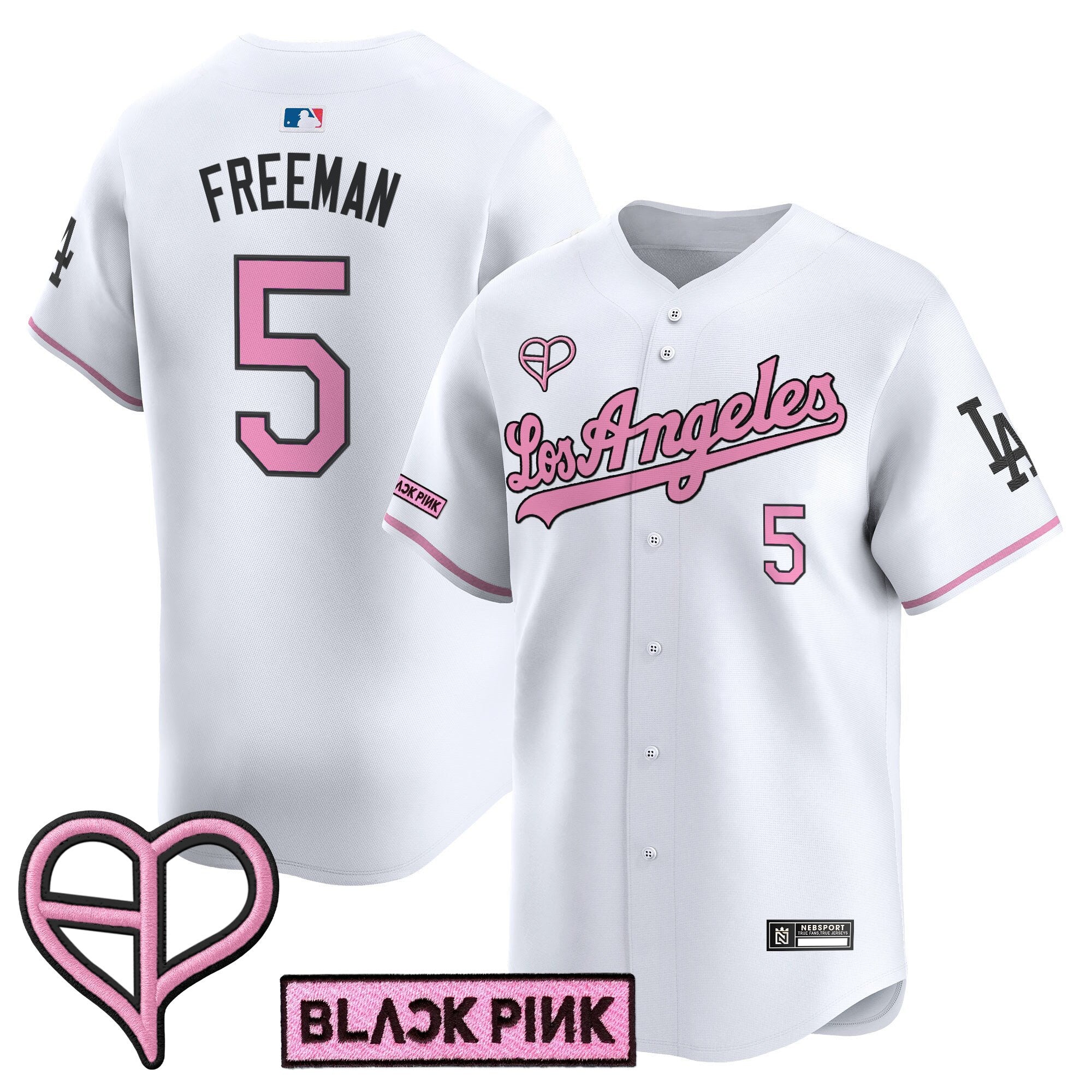LAD x BLACKPINK 2025 Vapor Premier Limited Jersey - All Stitched