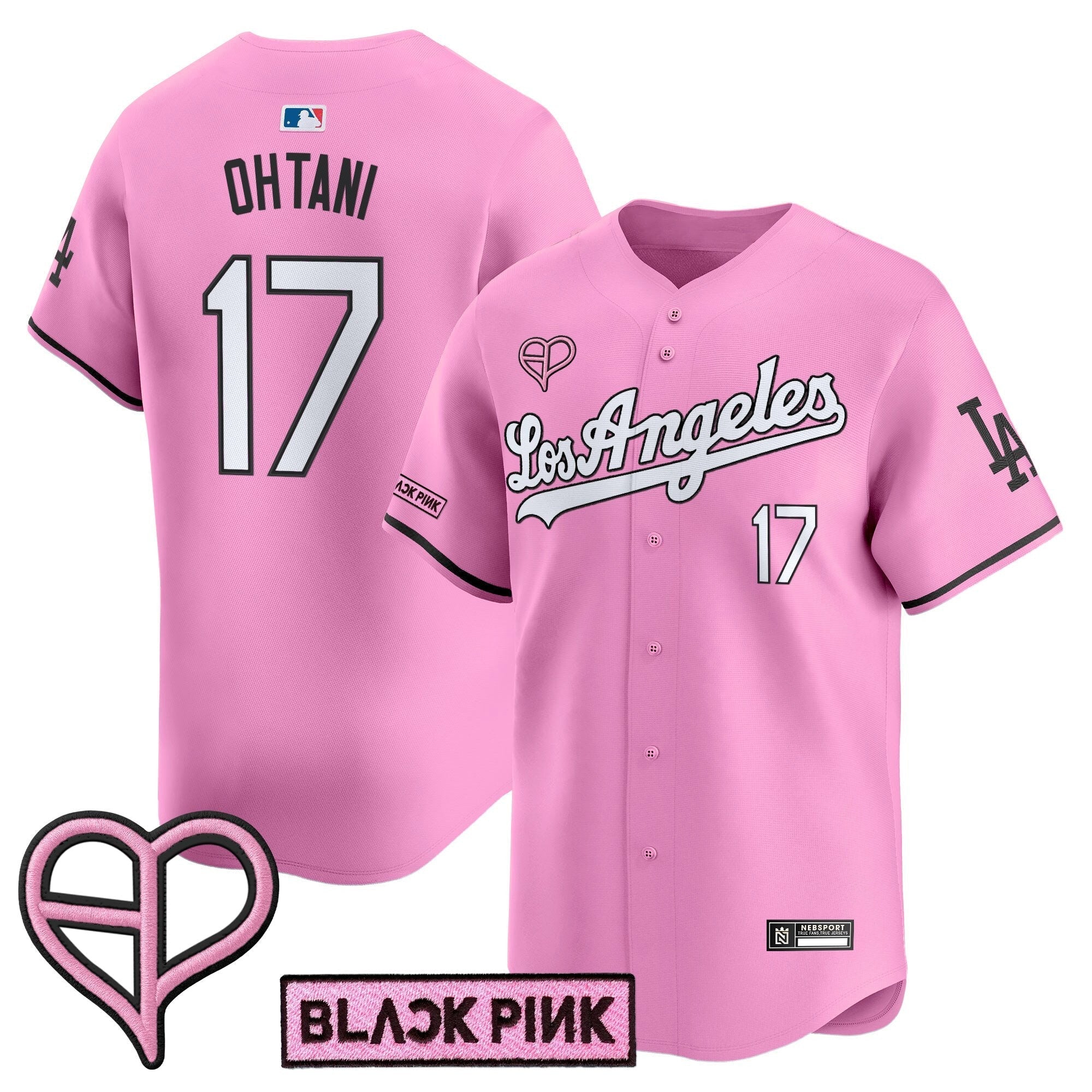 LAD x BLACKPINK 2025 Vapor Premier Limited Jersey - All Stitched