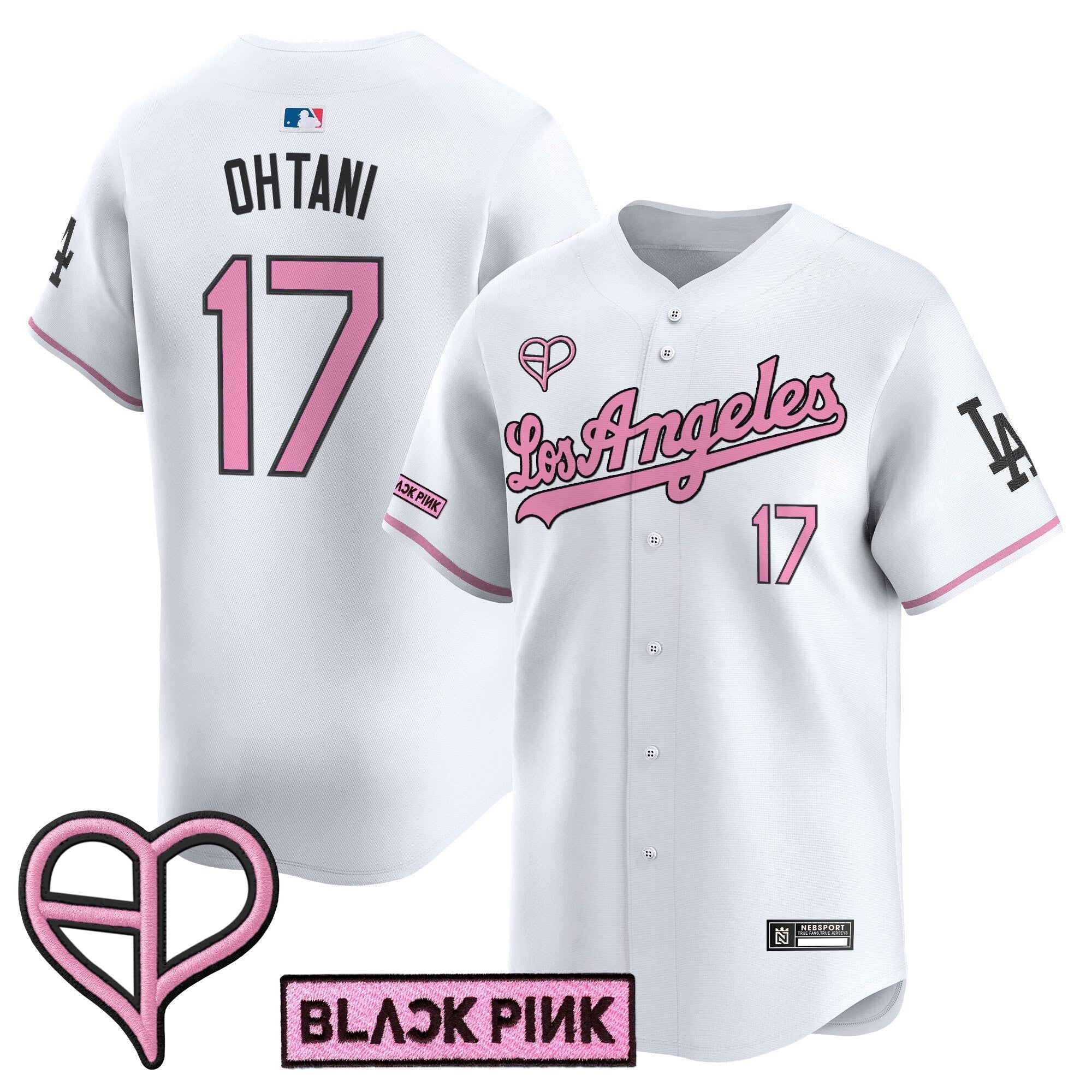 LAD x BLACKPINK 2025 Vapor Premier Limited Jersey - All Stitched