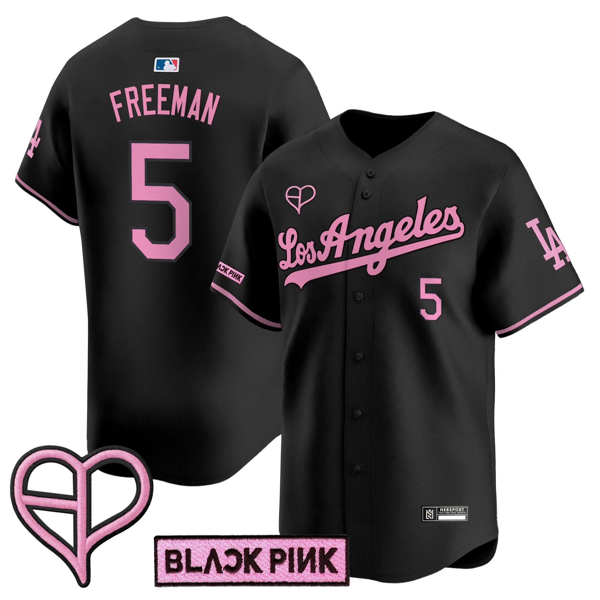 LAD x BLACKPINK 2025 Vapor Premier Limited Jersey - All Stitched