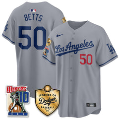 Dodgers Ron Cey "Legends Of Dodgers Baseball" Jersey - All Stitched