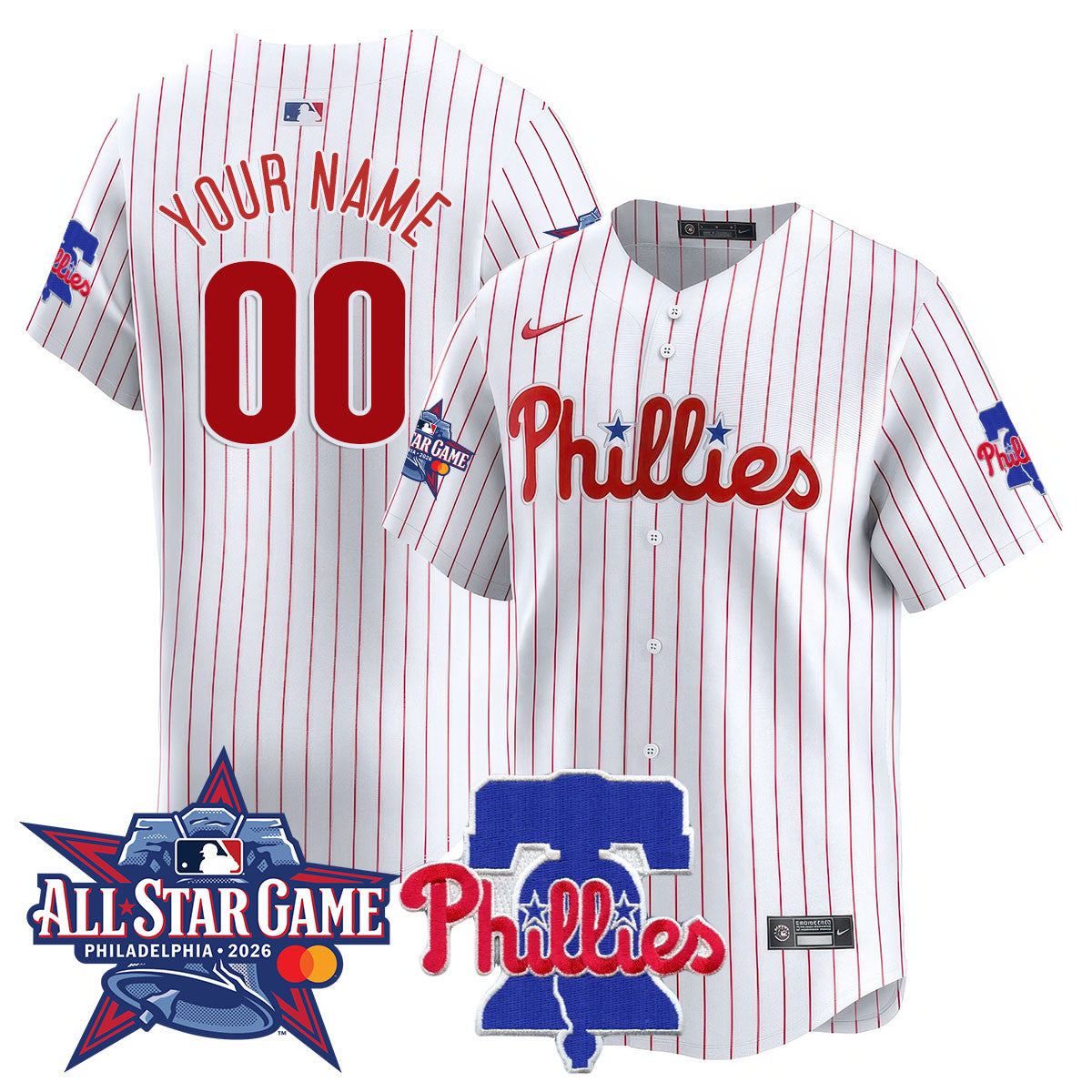 PHI 2026 MLB All-Star Custom Jersey - All Stitched