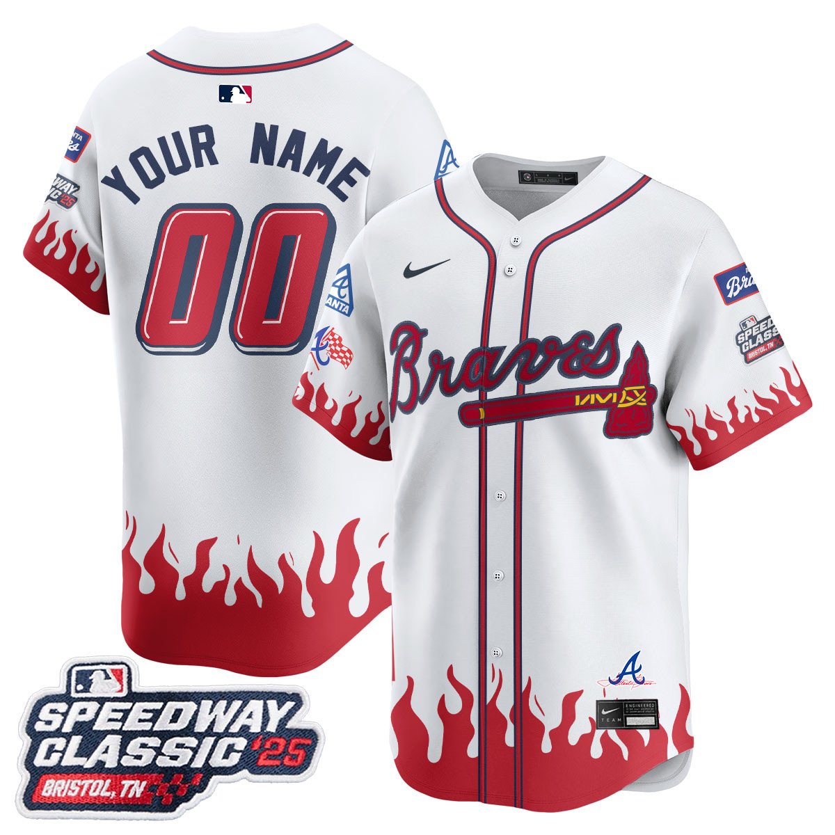 ATL 2025 Speedway Classic Limited Custom Jersey V2 - All Stitched