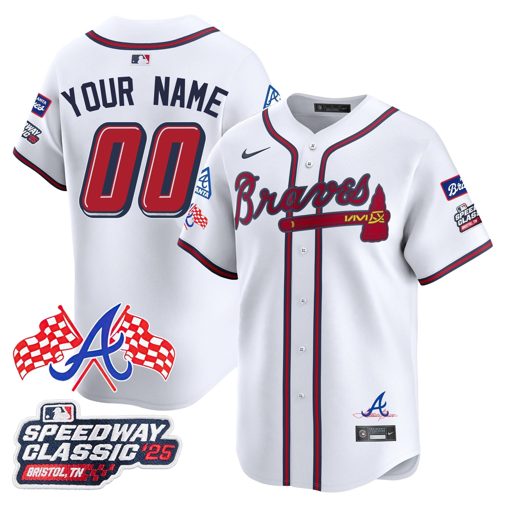 ATL 2025 Speedway Classic Limited Custom Jersey V1 - All Stitched