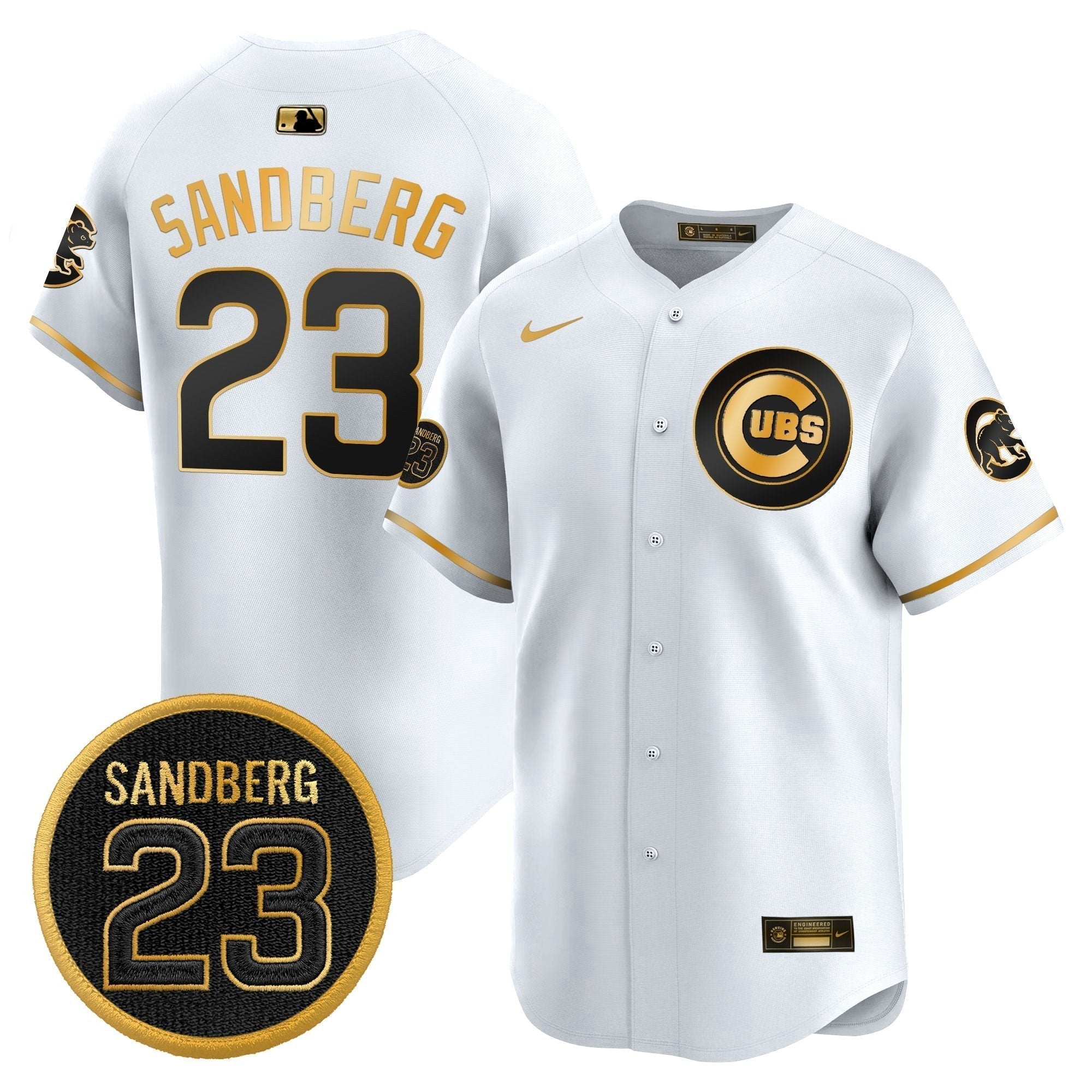 CHC 'Ryne Sandberg Tribute' Vapor Premier Limited Jersey V2 - All Stitched