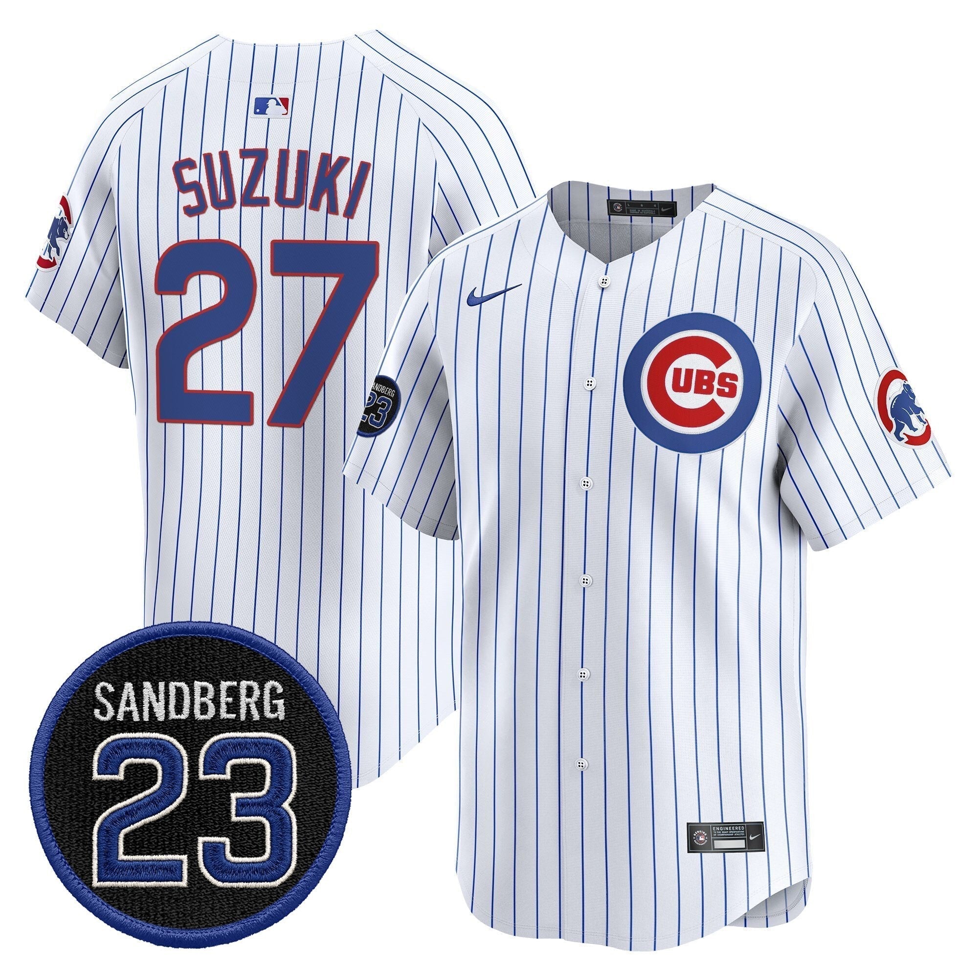 CHC 'Ryne Sandberg Tribute' Vapor Premier Limited Jersey V2 - All Stitched